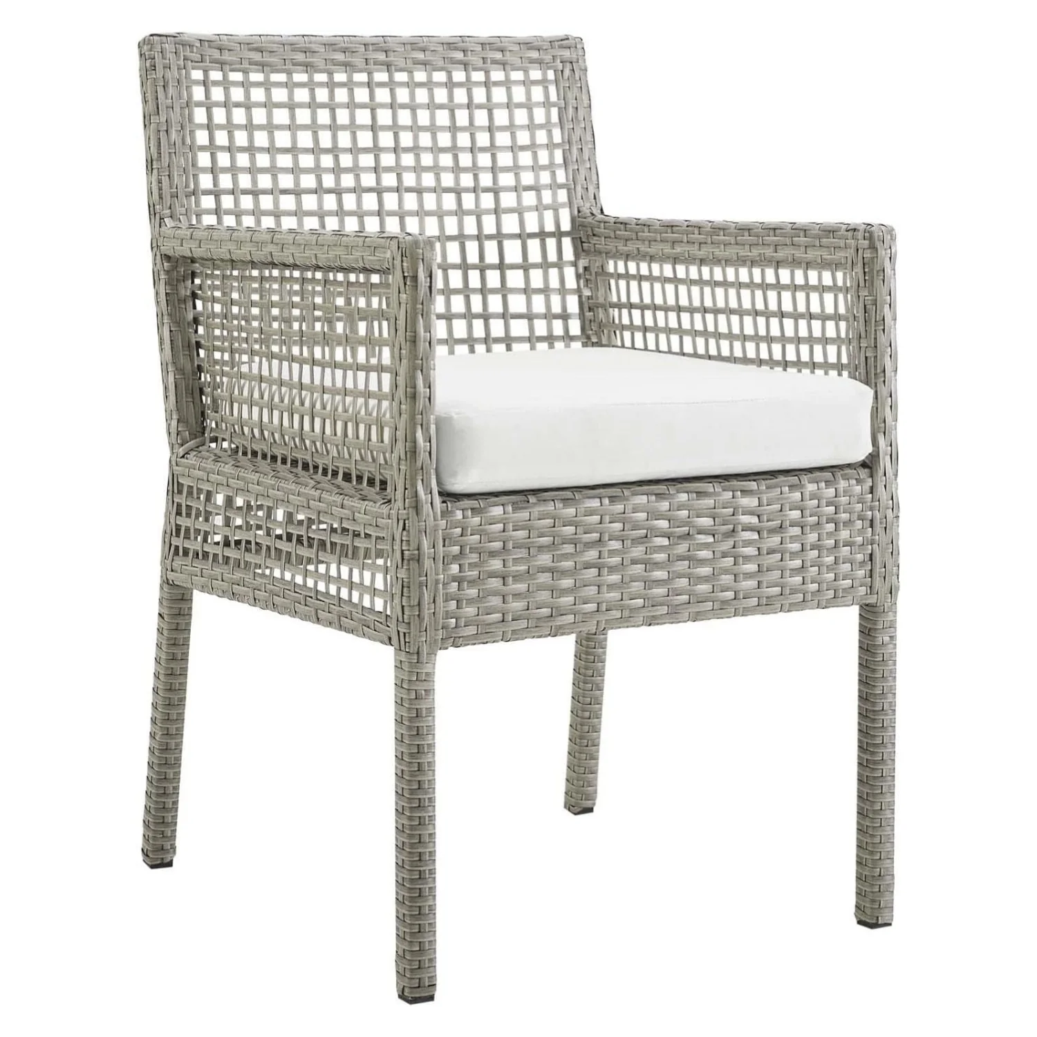 1-Piece Outdoor Rattan Wicker Patio Dining Chair - Image 6