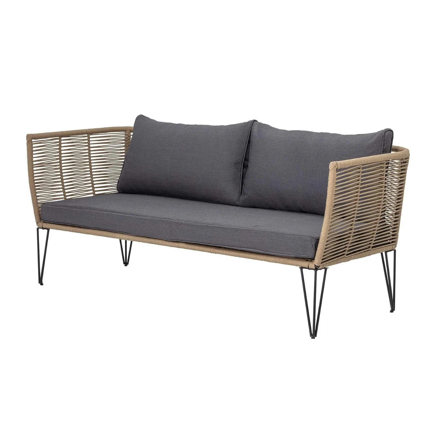 1-Piece Outdoor Rope Loveseat Sofa - Image 11