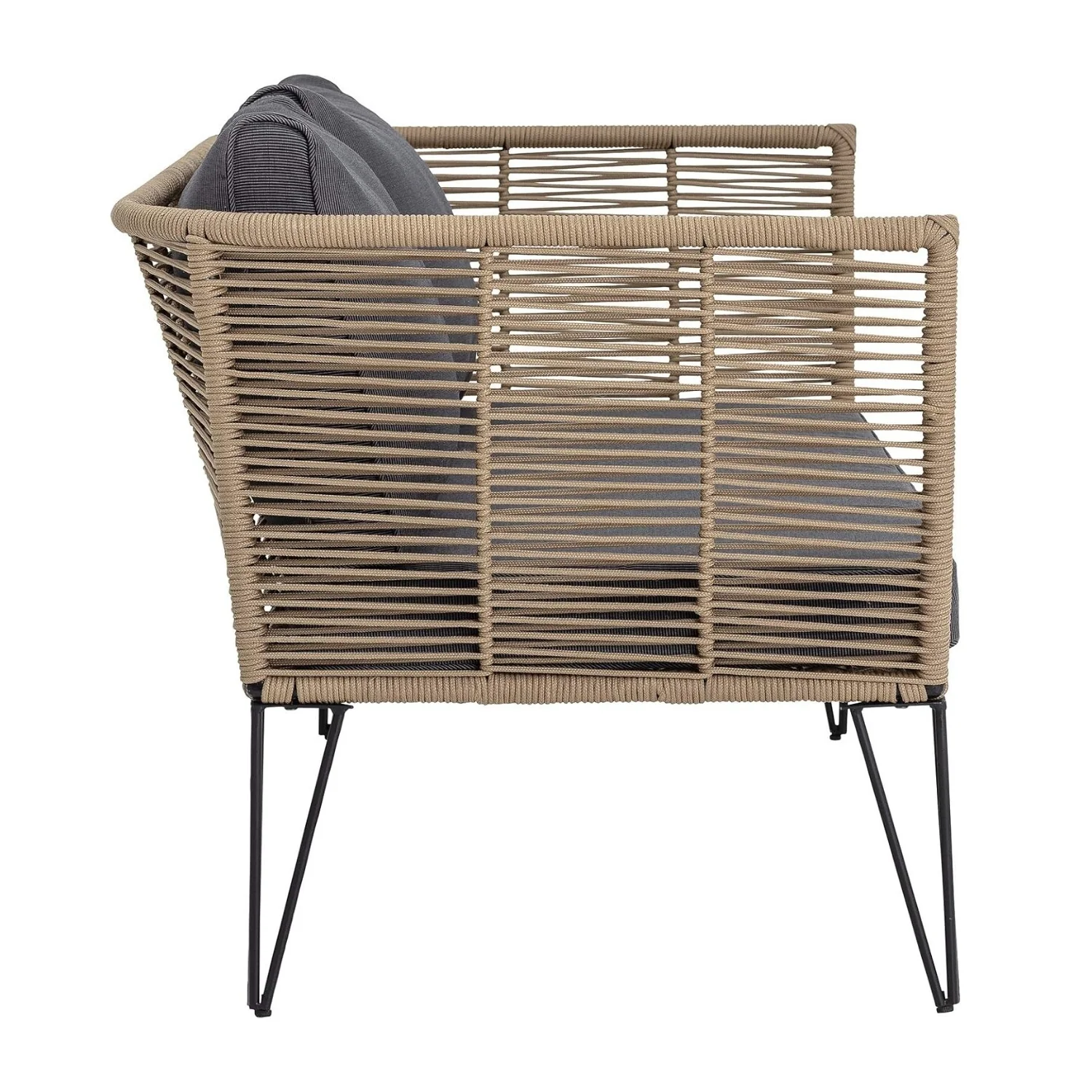 1-Piece Outdoor Rope Loveseat Sofa - Image 3