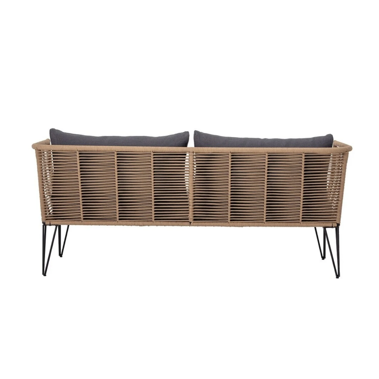 1-Piece Outdoor Rope Loveseat Sofa - Image 9