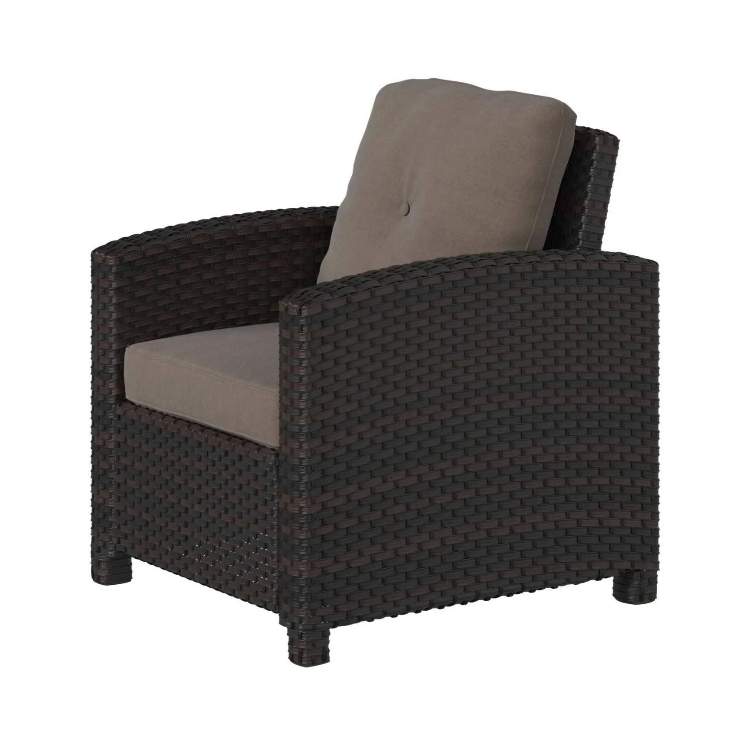 1-Piece Outdoor Wicker Single Seater Sofa - Image 9
