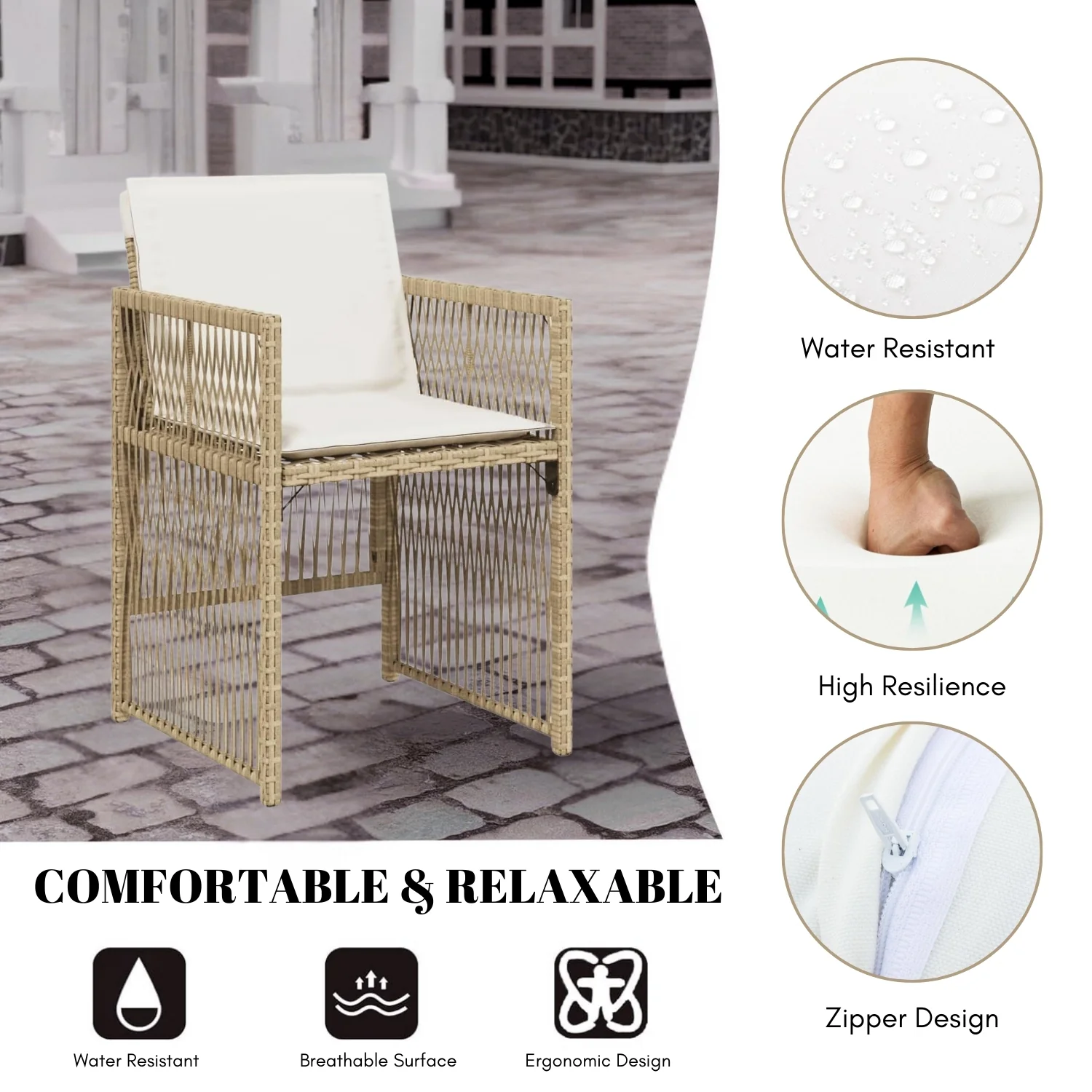 10 Seater Outdoor Rattan Wicker Dinning Set - Image 6