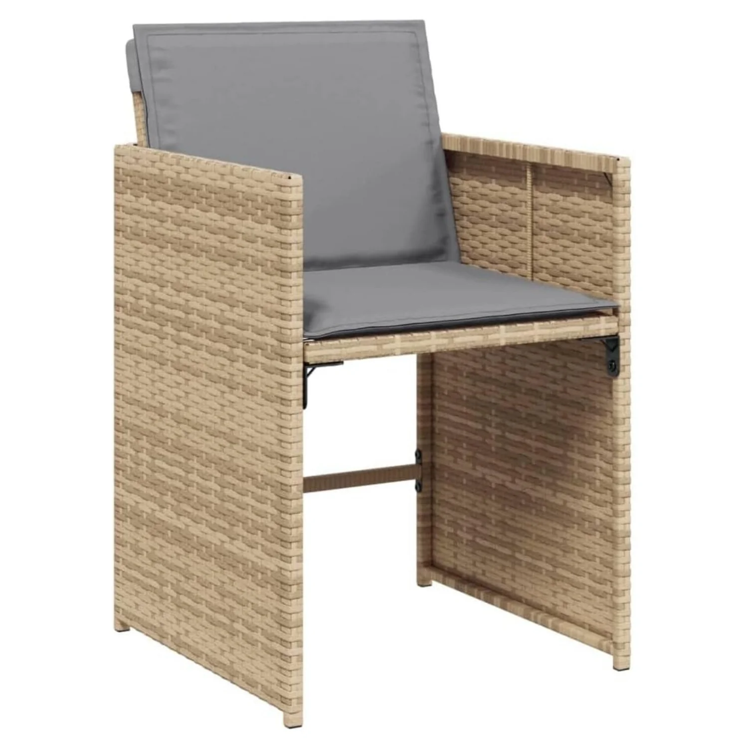 11-Piece Outdoor Rattan Wicker Dinning Set - Image 3