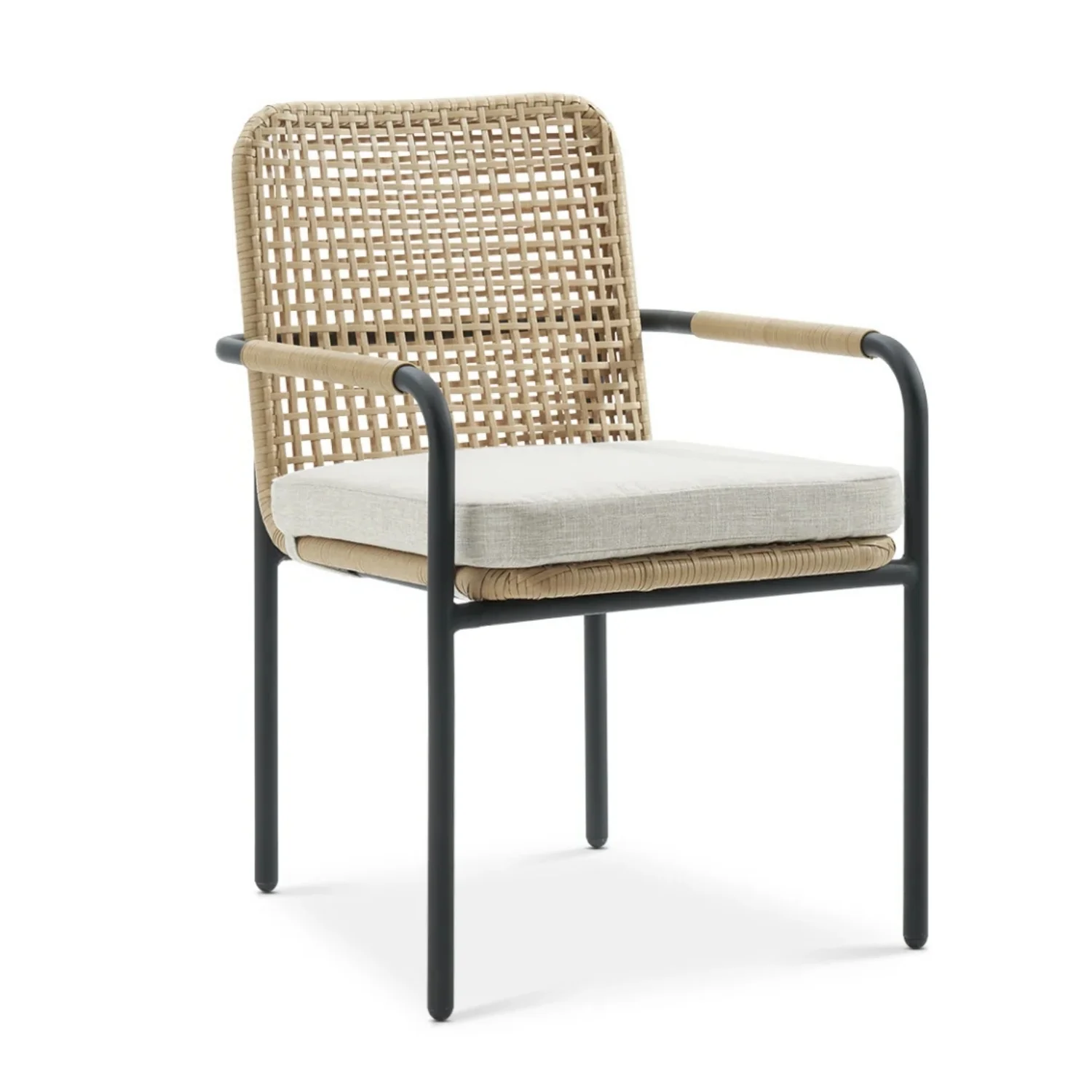 2-Piece Outdoor Rattan Wicker Patio Chairs - Image 4