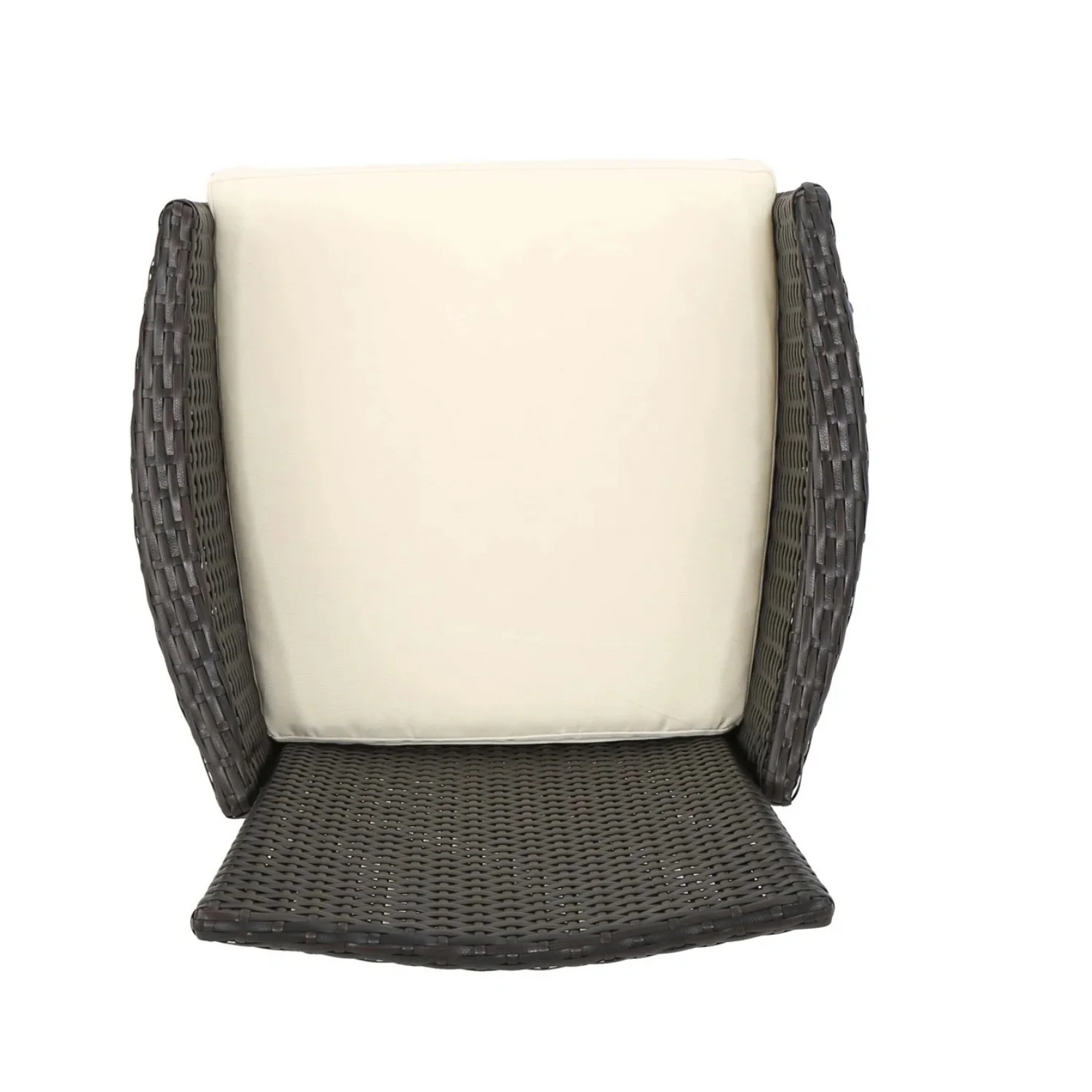 2-Piece Outdoor Rattan Wicker Patio Dining Chairs - Image 13