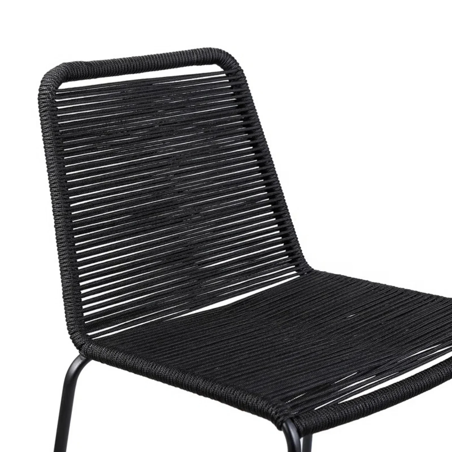 2-Piece Outdoor Rope Bar Chairs – Stylish Comfort Built to Last - Image 3