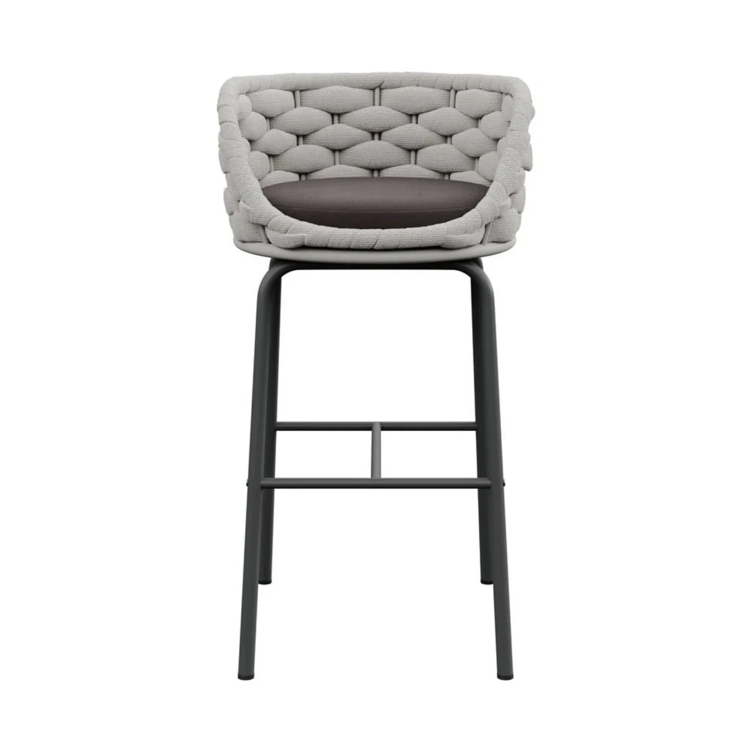2-Piece Outdoor Rope Bar Chairs – Stylish Comfort Built to Last - Image 11