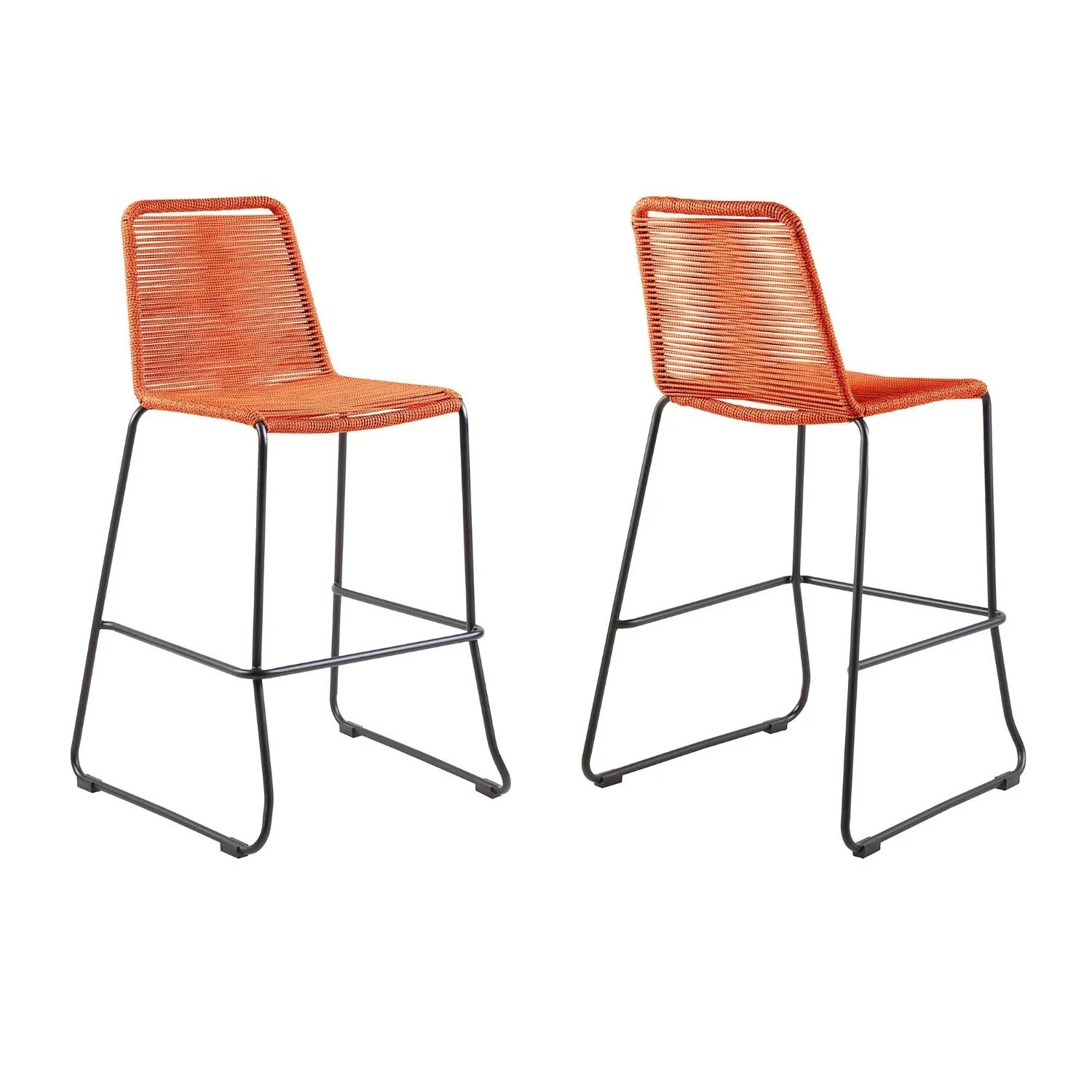 2-Piece Outdoor Rope Bar Chairs – Stylish Comfort Built to Last - Image 7