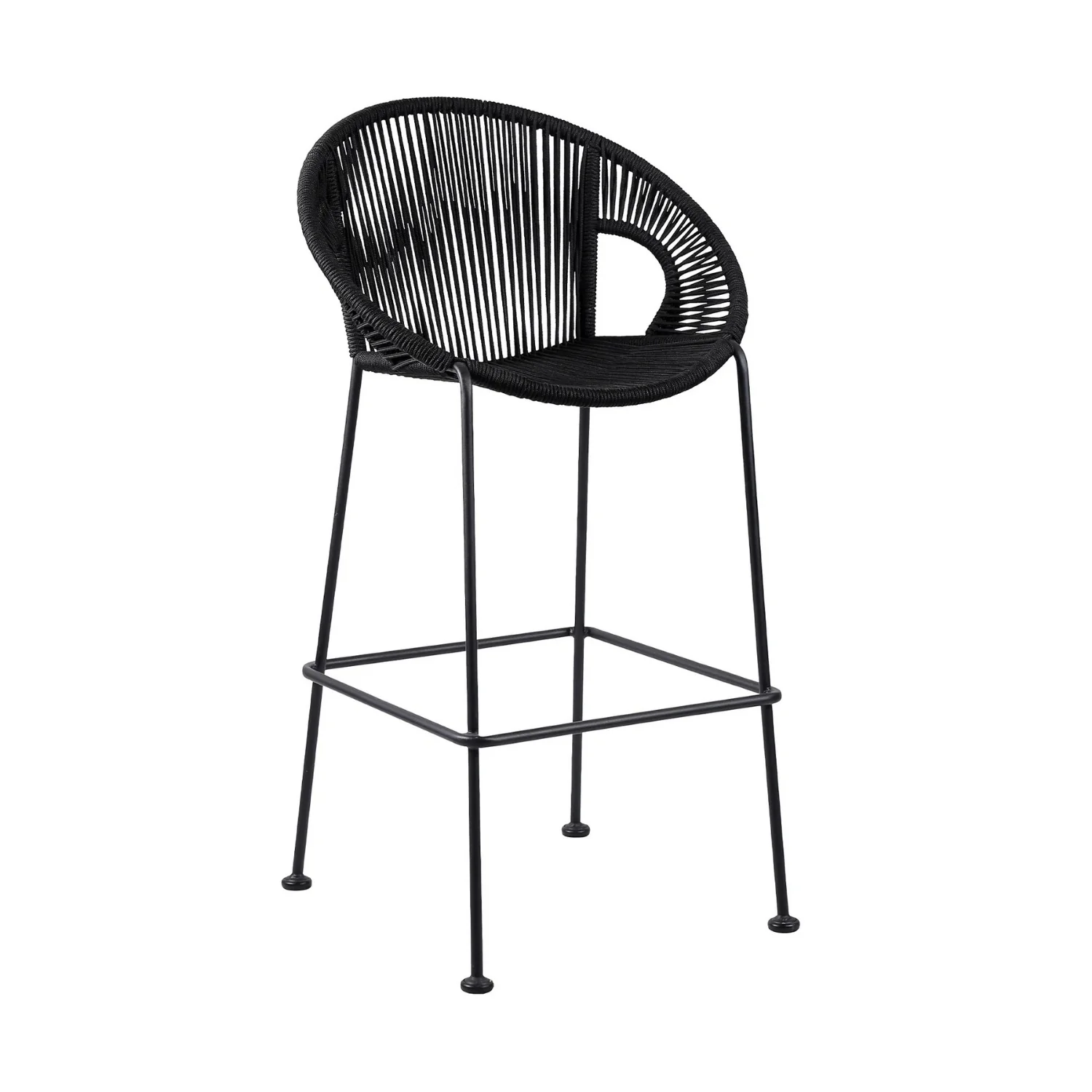 2-Piece Outdoor Rope Bar Chairs – Stylish Comfort Built to Last - Image 12