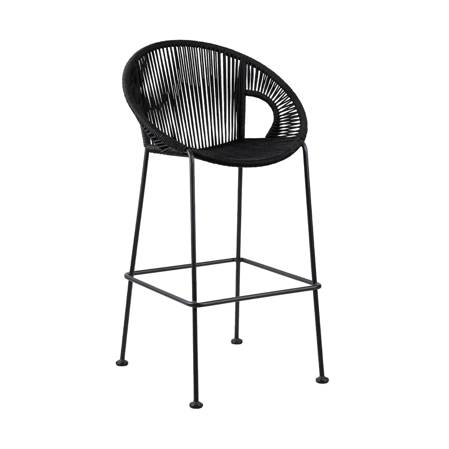 2-Piece Outdoor Rope Bar Chairs – Stylish Comfort Built to Last - Image 7