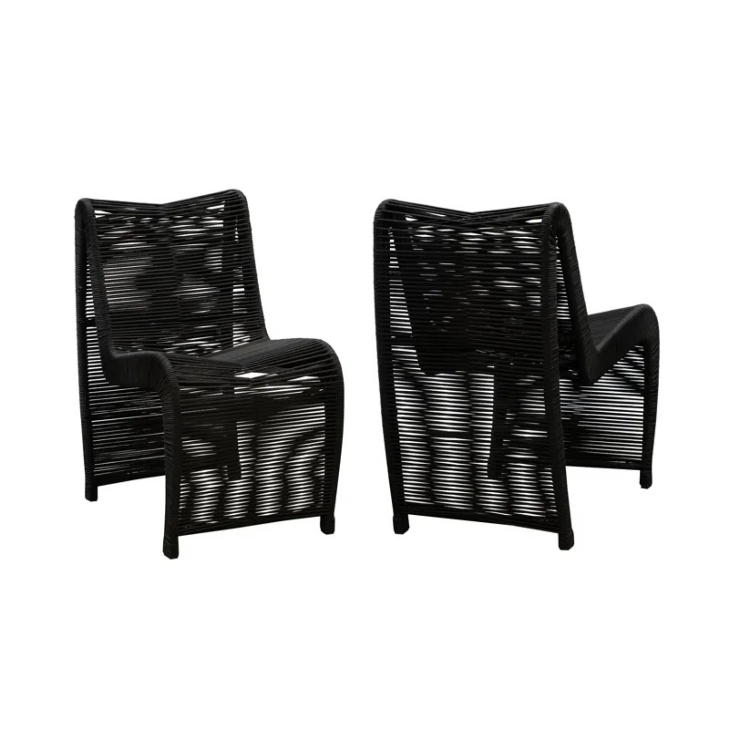2-Piece Outdoor Rope Patio Chairs - Image 13