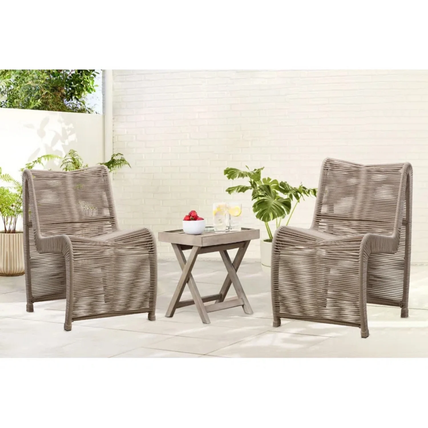 2-Piece Outdoor Rope Patio Chairs - Image 15