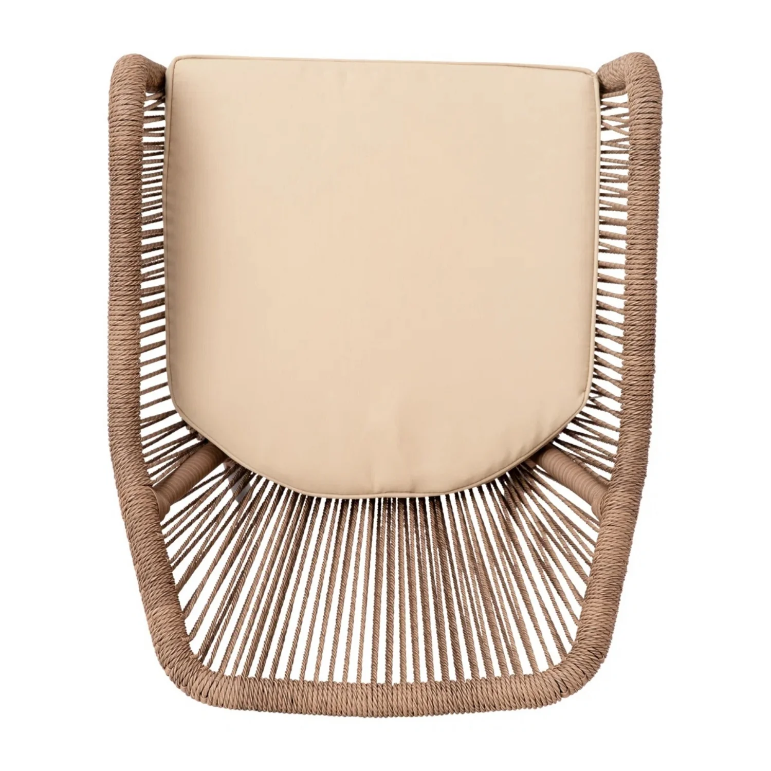 2-Piece Outdoor Rope Patio Dining Chairs - Image 11
