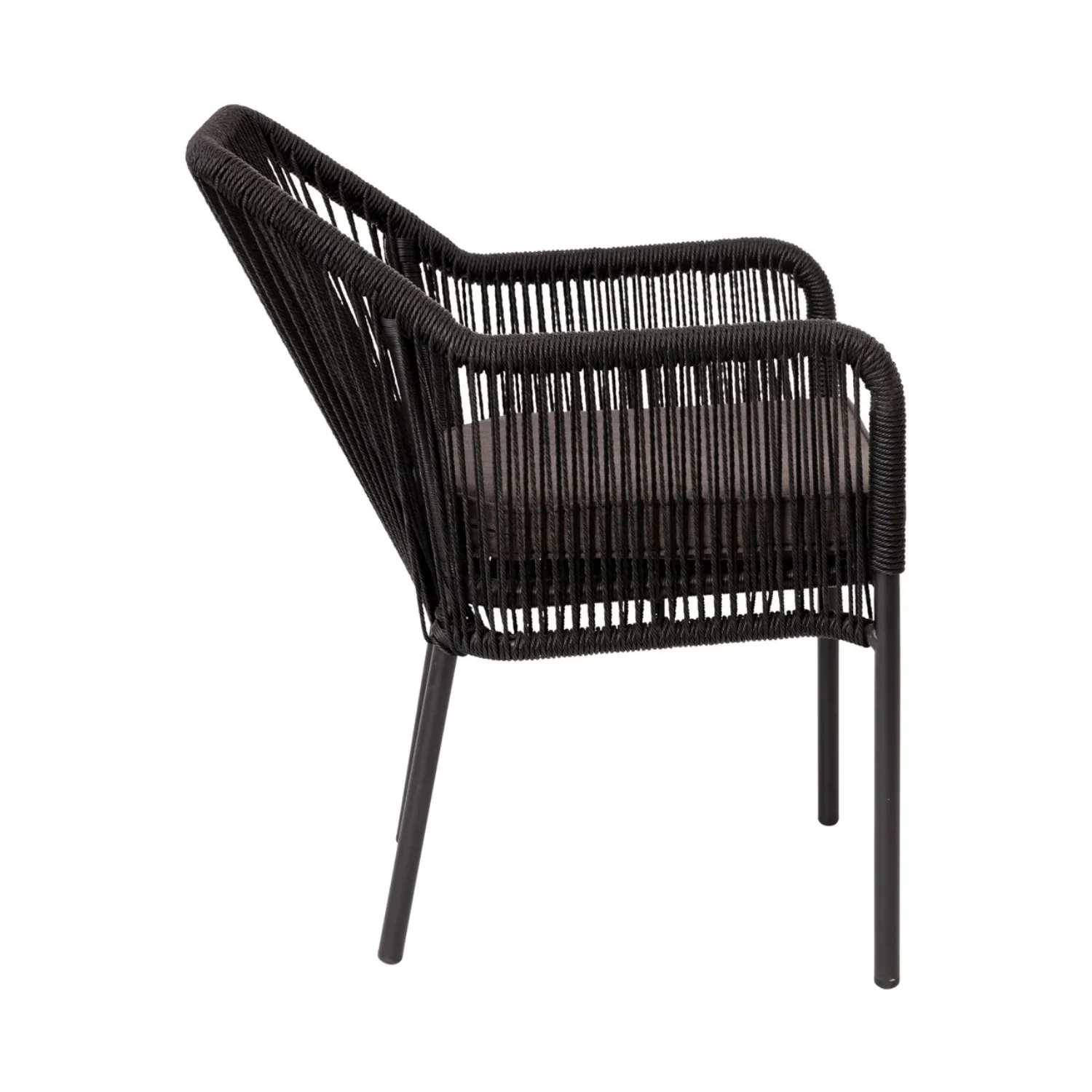 2-Piece Outdoor Rope Patio Dining Chairs - Image 8