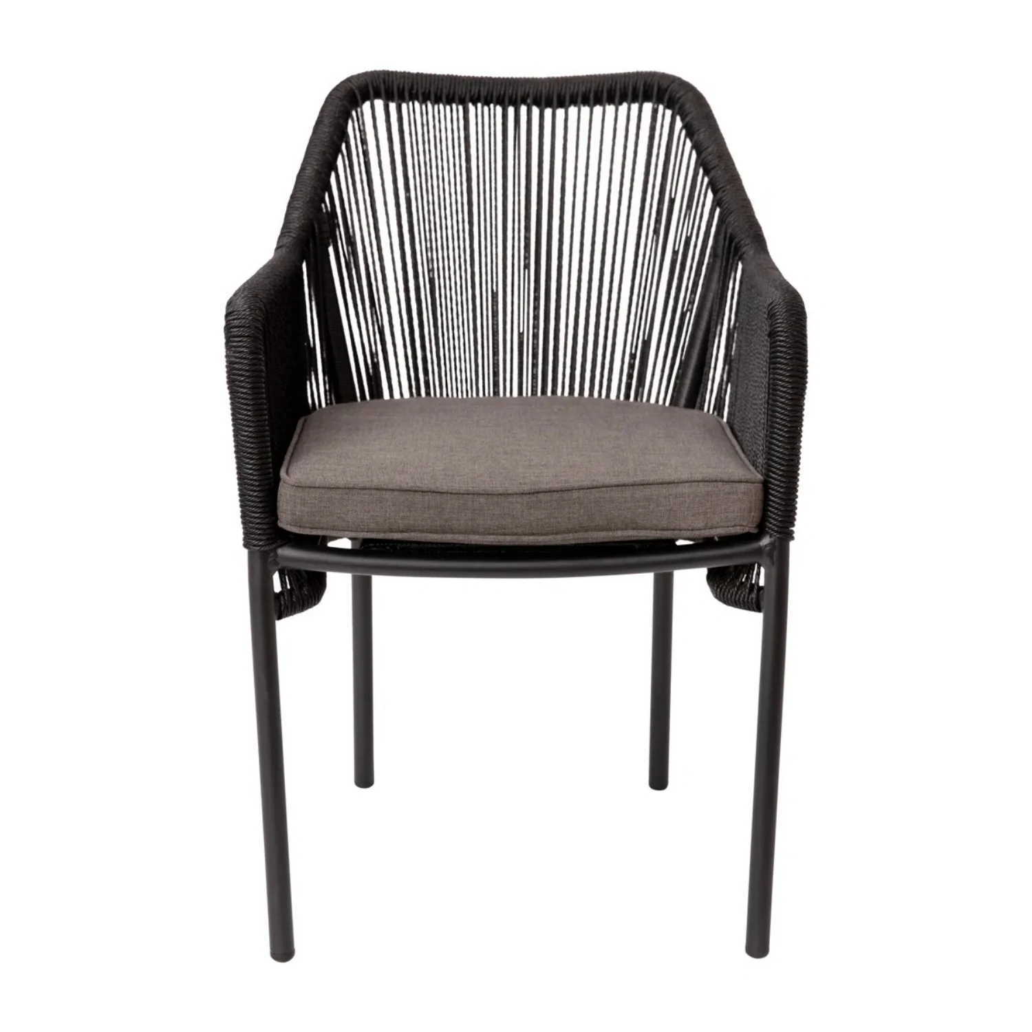 2-Piece Outdoor Rope Patio Dining Chairs - Image 9