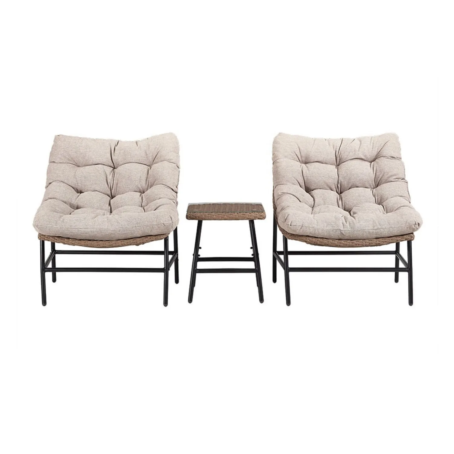 3 Piece Garden Outdoor Patio Furniture Set - Image 4