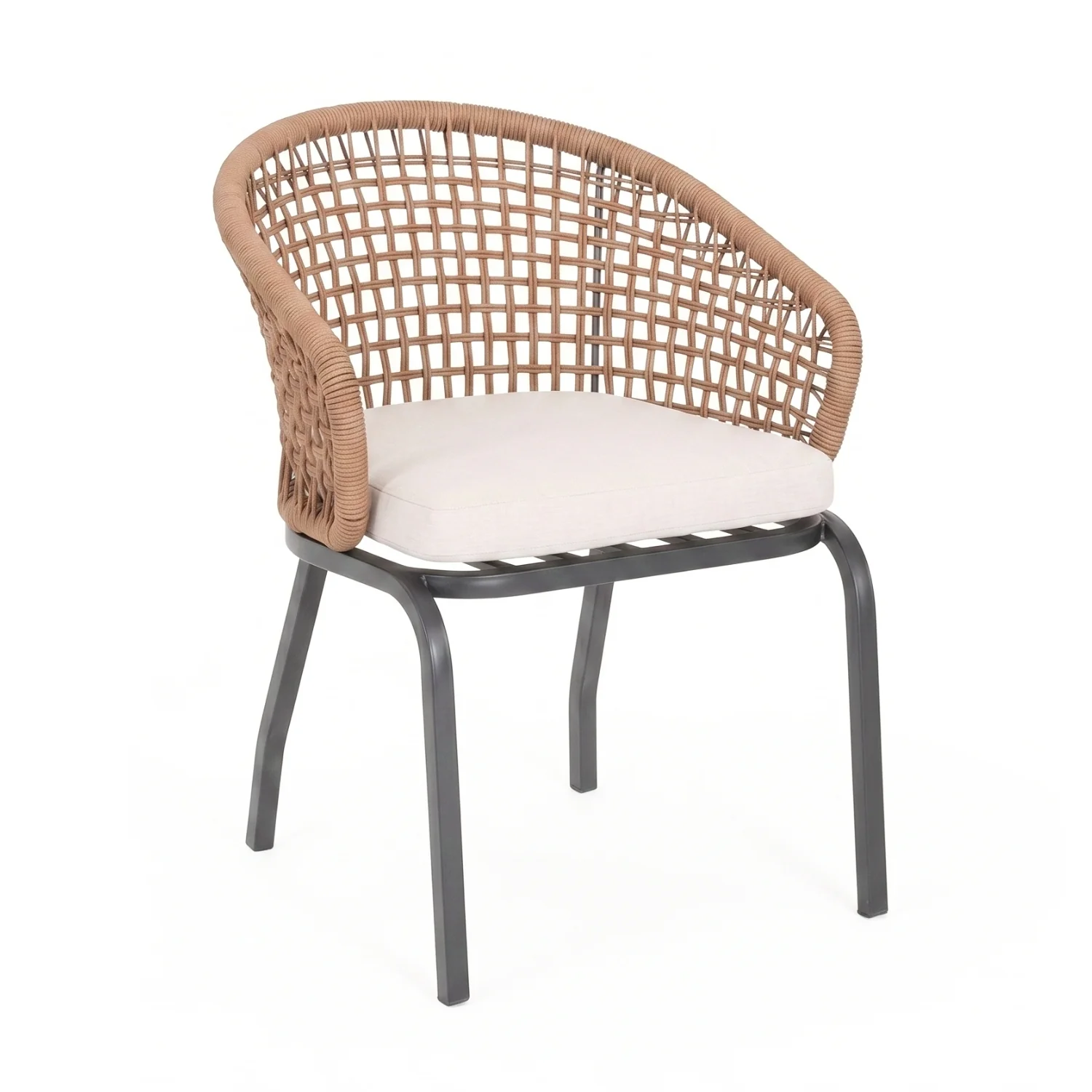 3 Piece Garden Outdoor Rope Patio Set - Image 6