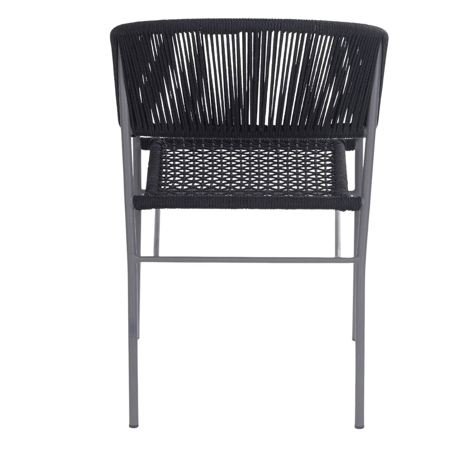 3-Piece Black Rope Outdoor Patio Set - Image 13