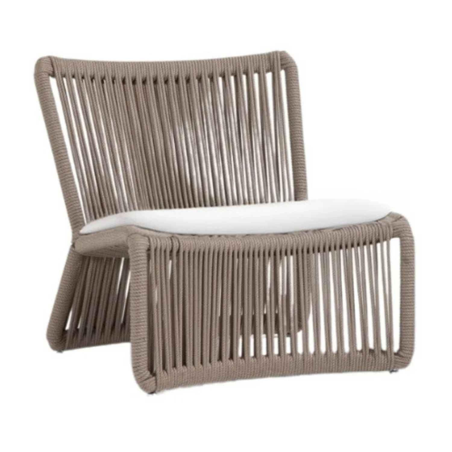 3-Piece Outdoor Beige Rope Patio Set - Image 11