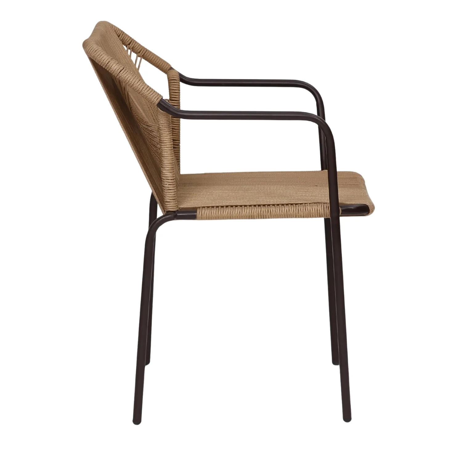 3-Piece Outdoor Beige Rope Patio Set - Image 12