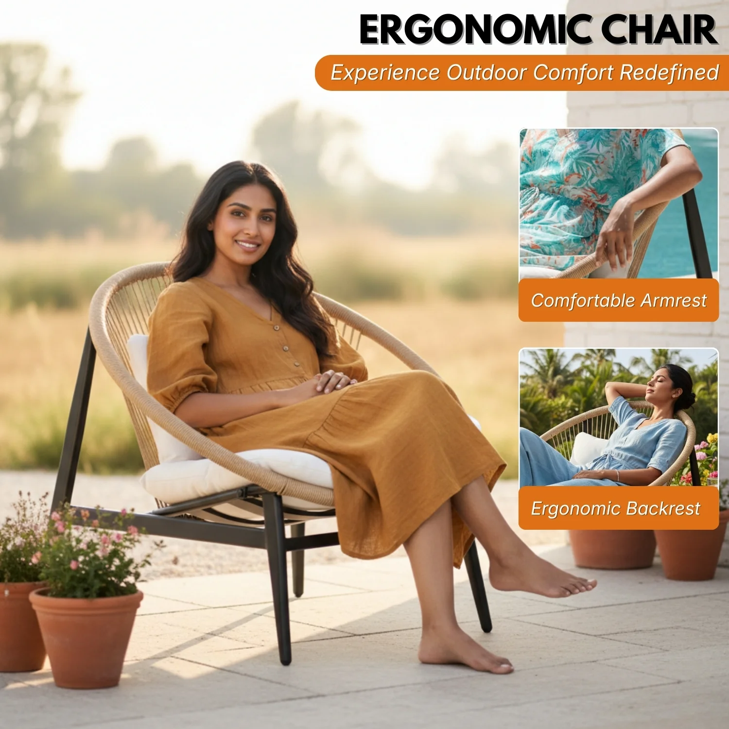 3-Piece Outdoor Patio Bistro Set - Image 4