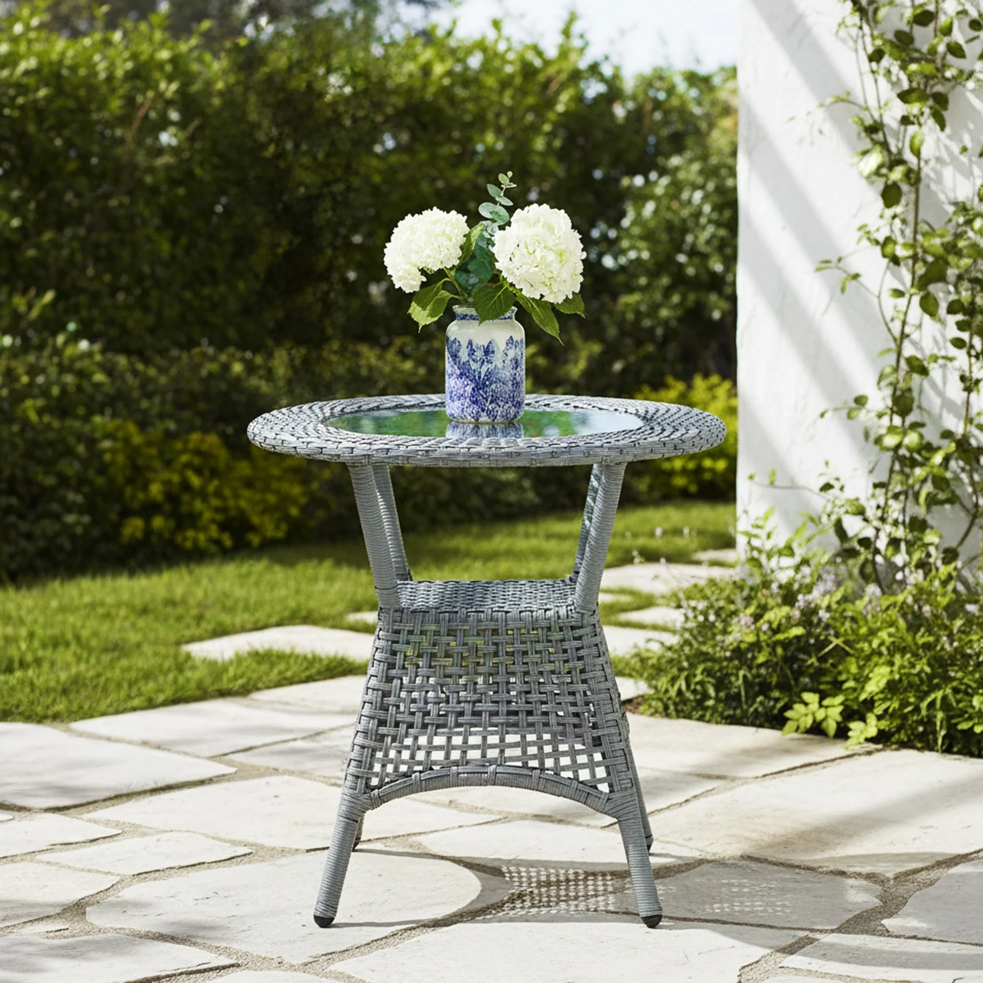 5-Piece Outdoor Rattan Wicker Patio Bistro Set - Image 10