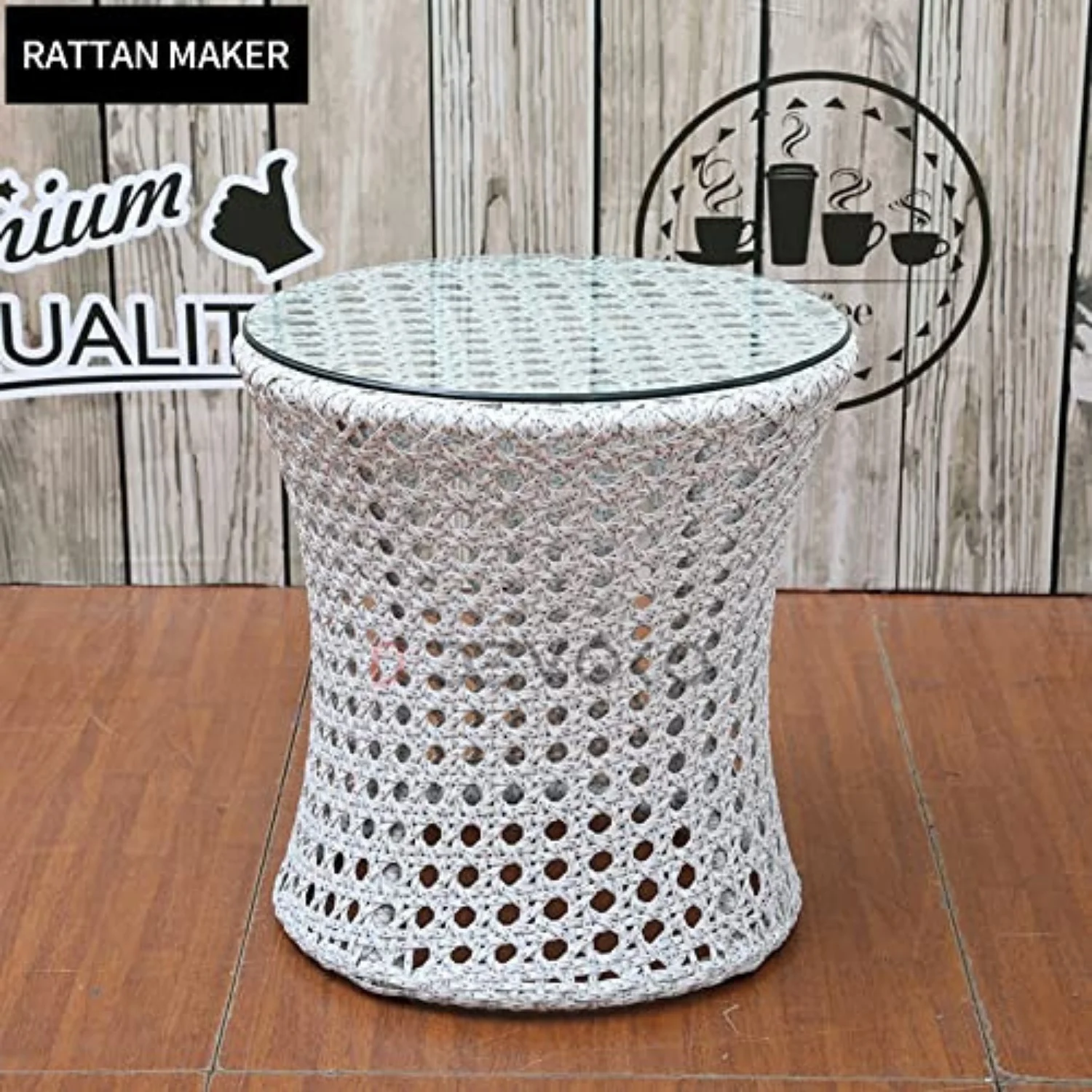 3-Piece Outdoor Rattan Wicker Conversation Set - Image 10