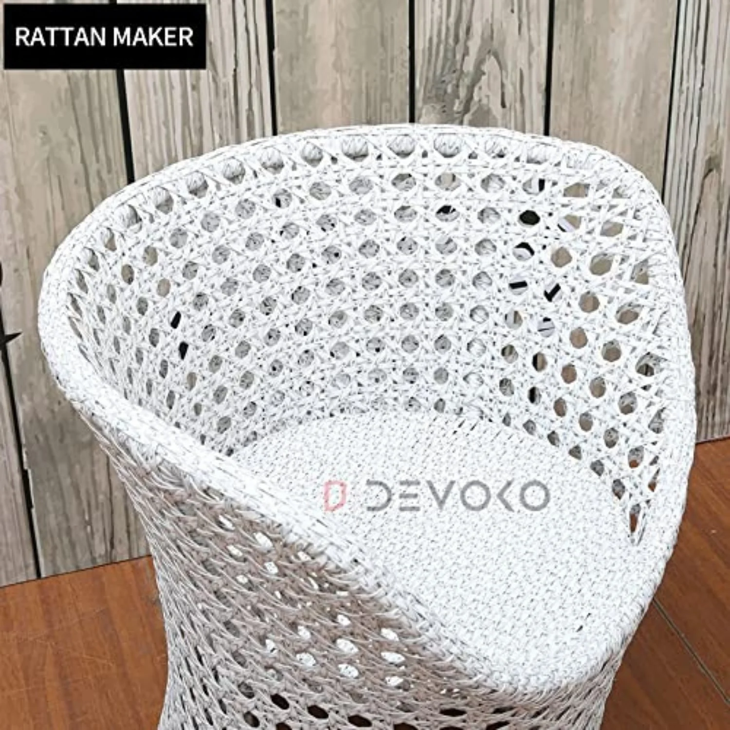3-Piece Outdoor Rattan Wicker Conversation Set - Image 4