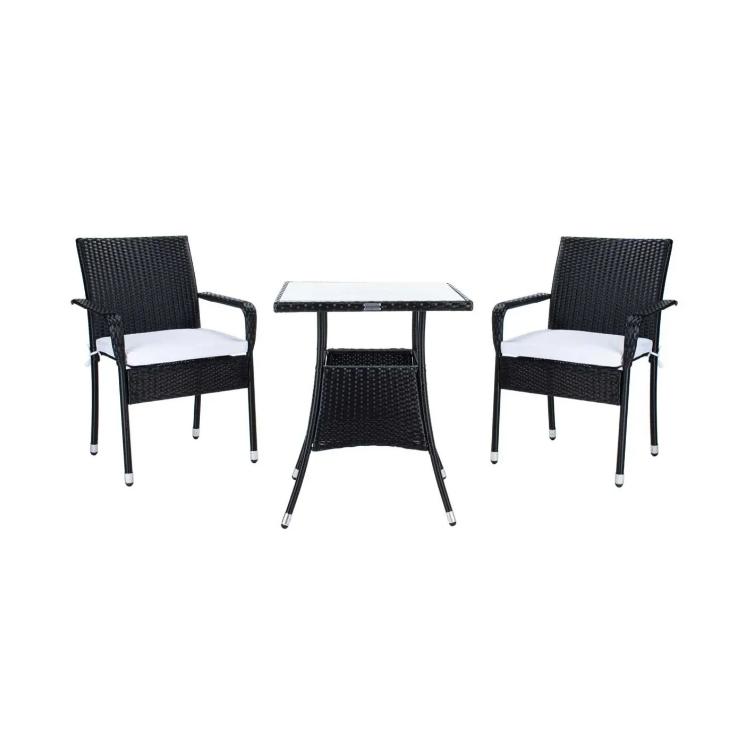 3-Piece Outdoor Rattan Wicker Patio Set - Image 3