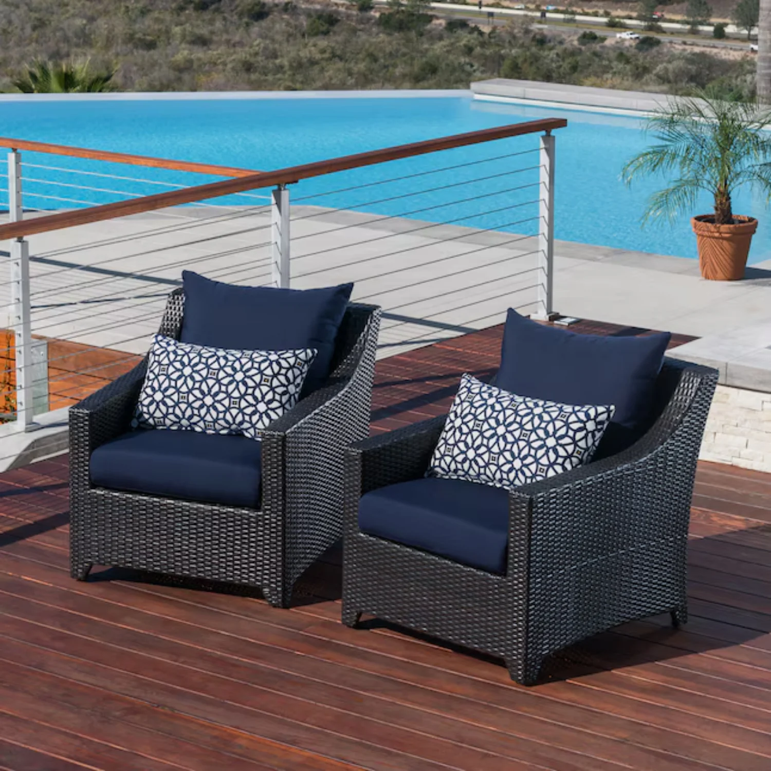 3-Piece Outdoor Rattan Wicker Patio Set - Image 10