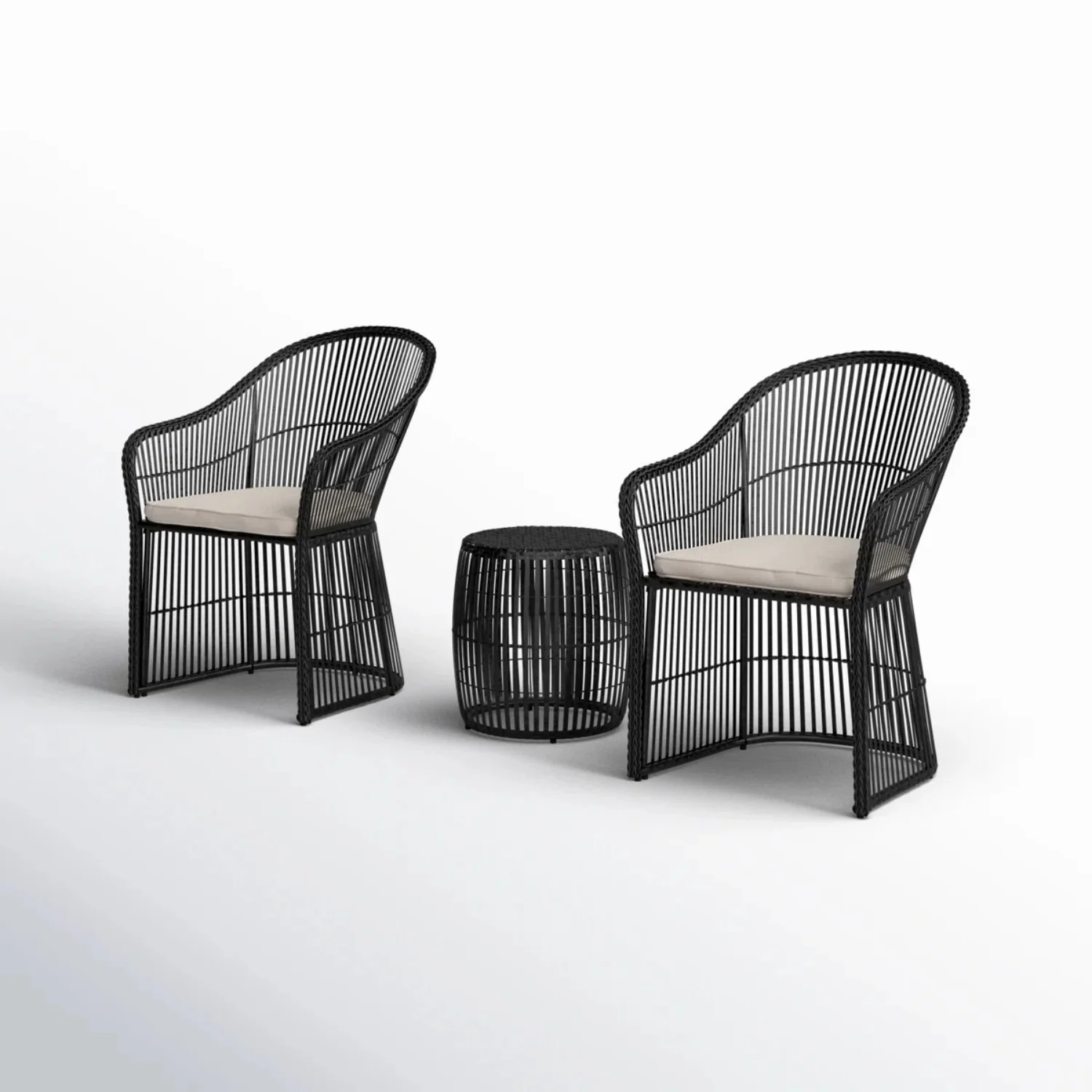 3-Piece Outdoor Rattan Wicker Patio Set - Image 10