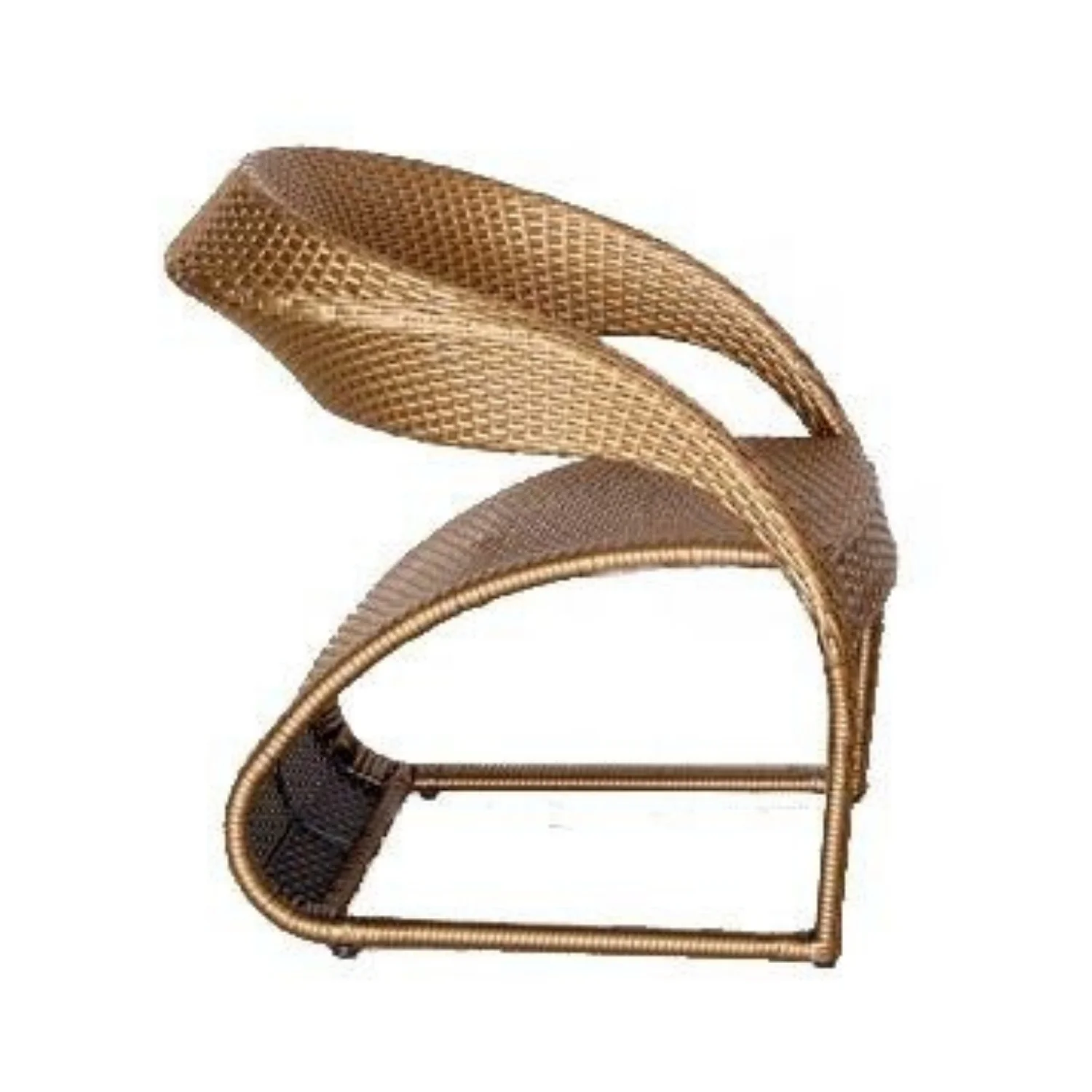 3-Piece Outdoor Rattan Wicker Patio Set (Golden) - Image 11