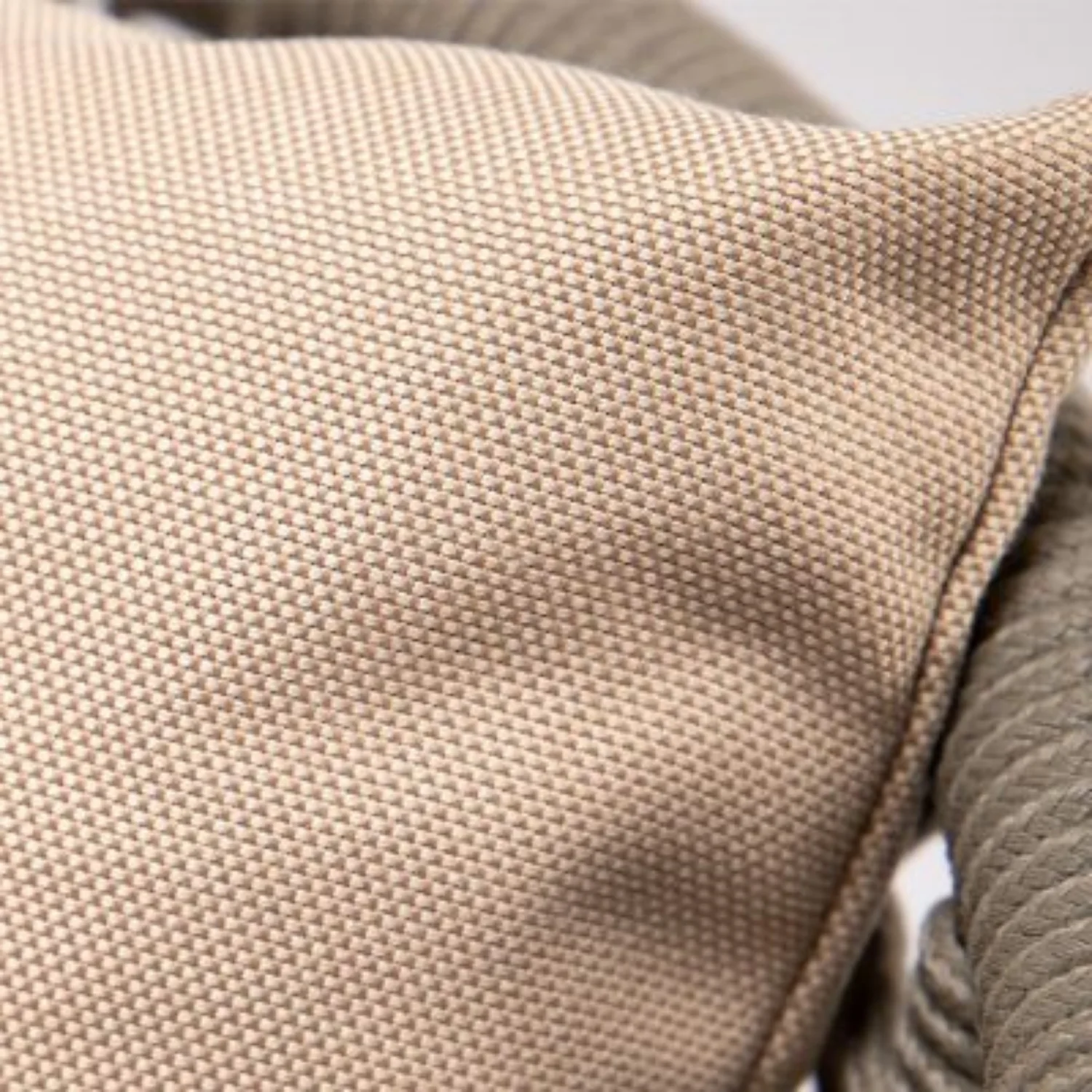 3-Piece Outdoor Rope Conversation Set (Beige & Cream) - Image 10