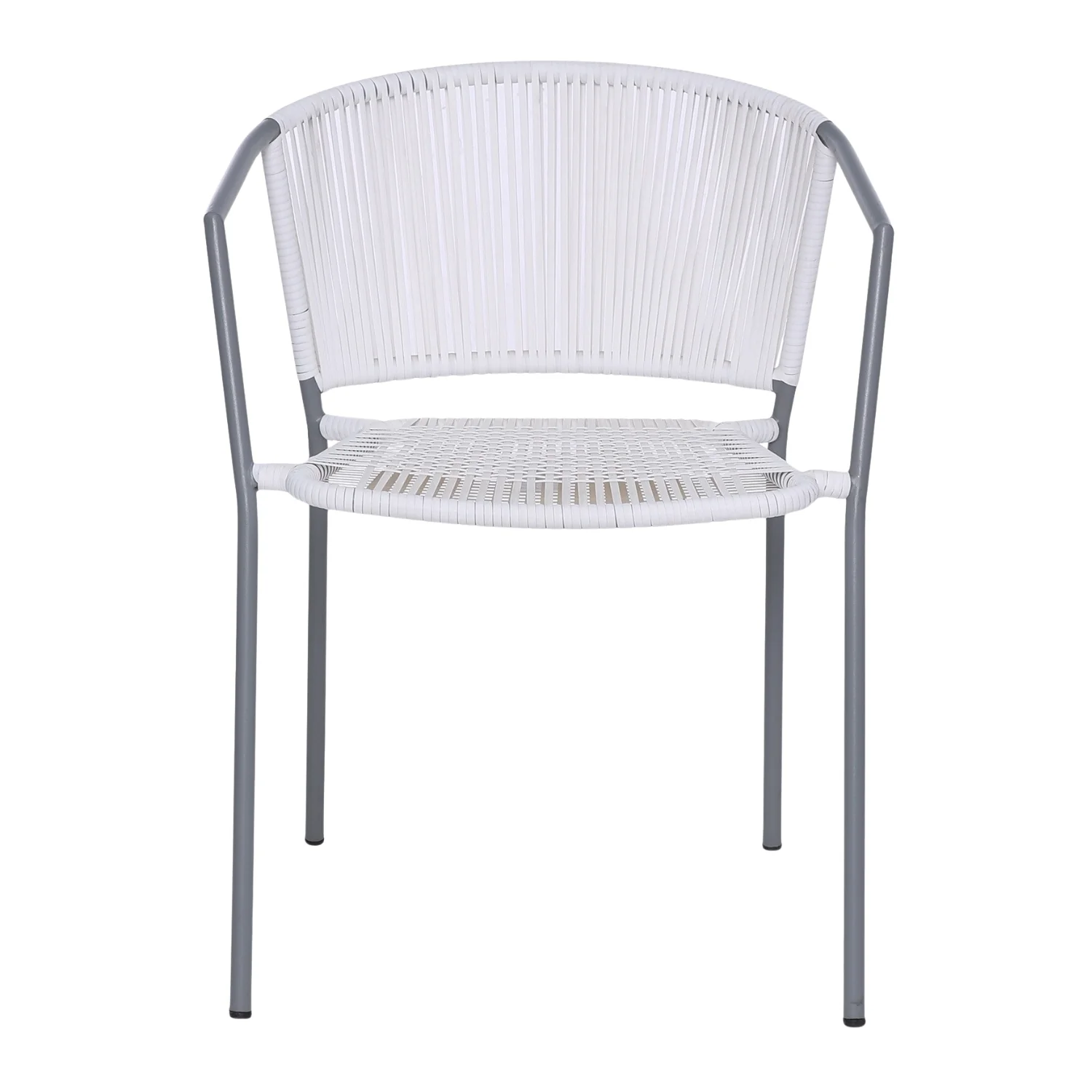 3-Piece Outdoor White Wicker Patio Set - Image 12