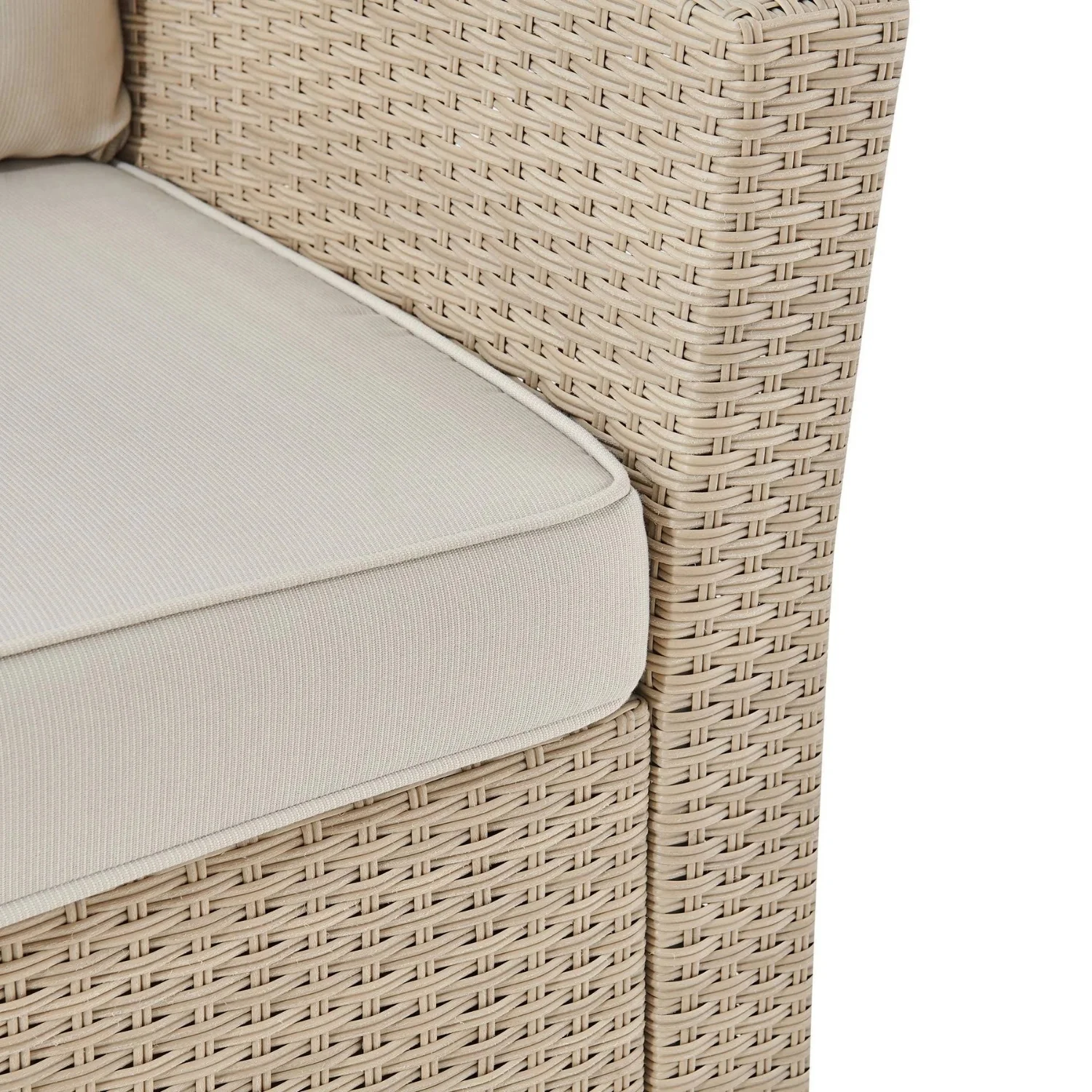 3-Seater Outdoor Rattan Wicker Patio Sofa - Image 3