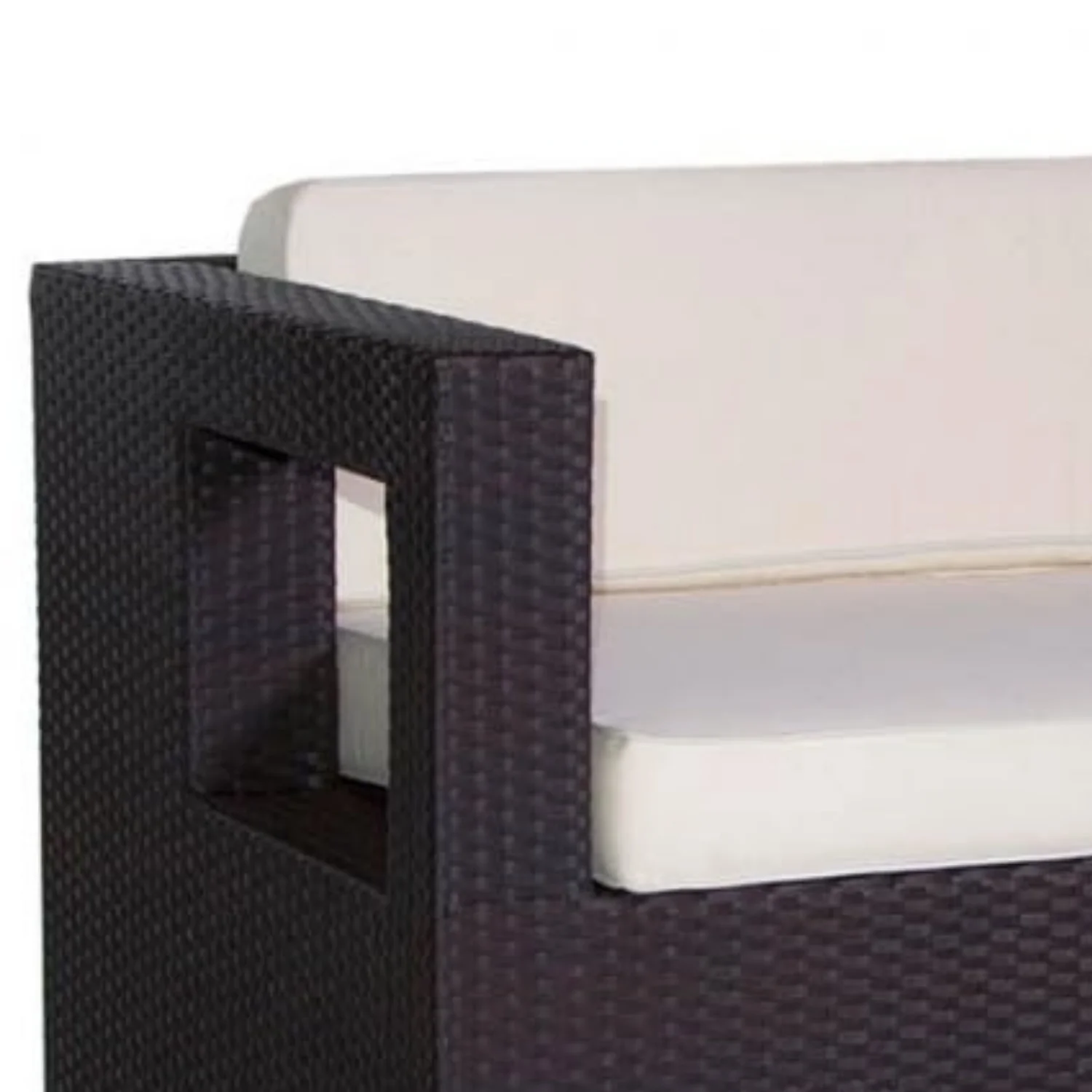 3-Seater Outdoor Rattan Wicker Patio Sofa - Image 3