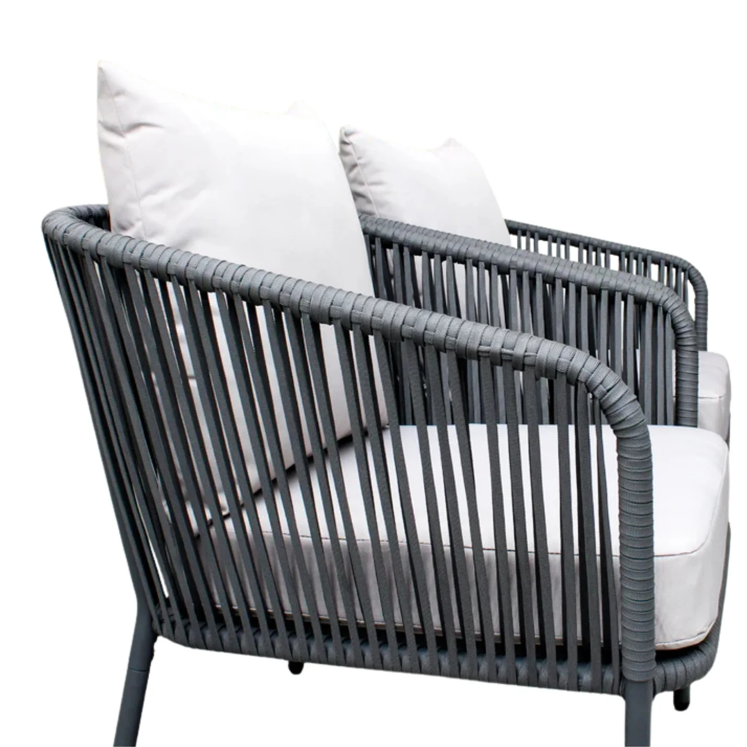 5-Seater Outdoor All-Weather Rope Sofa Set - Image 3