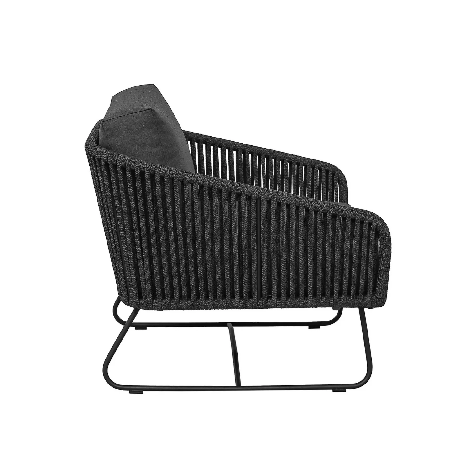 4 Piece Outdoor All-Weather Rope Sofa Set - Image 11