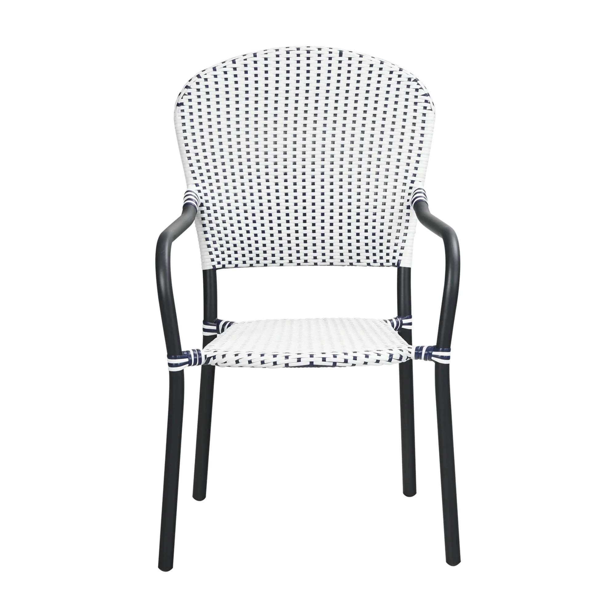 4-Piece Outdoor Rattan Wicker Patio Chairs - Image 4