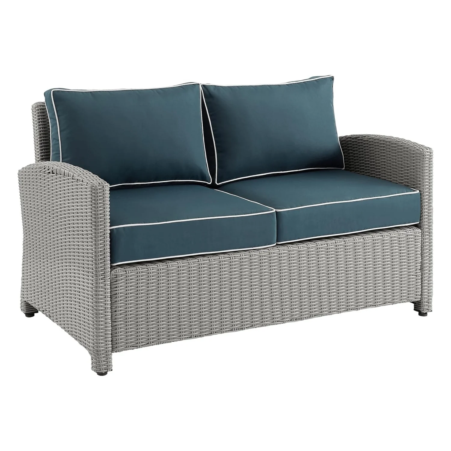 4 Pieces Patio Furniture Set, Outdoor Sectional Sofa - Image 9
