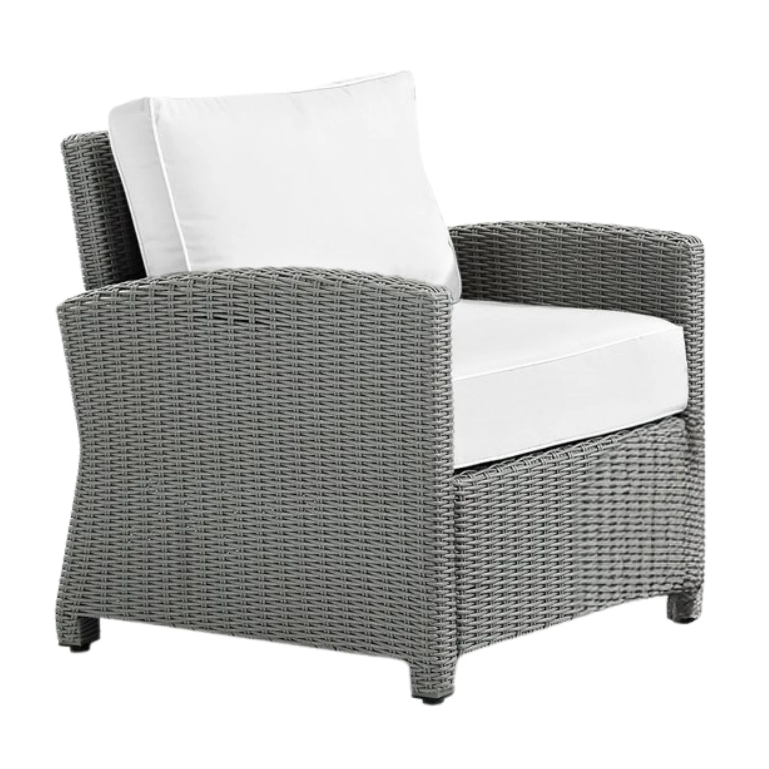 4 Pieces Patio Furniture Set, Outdoor Sectional Sofa - Image 4