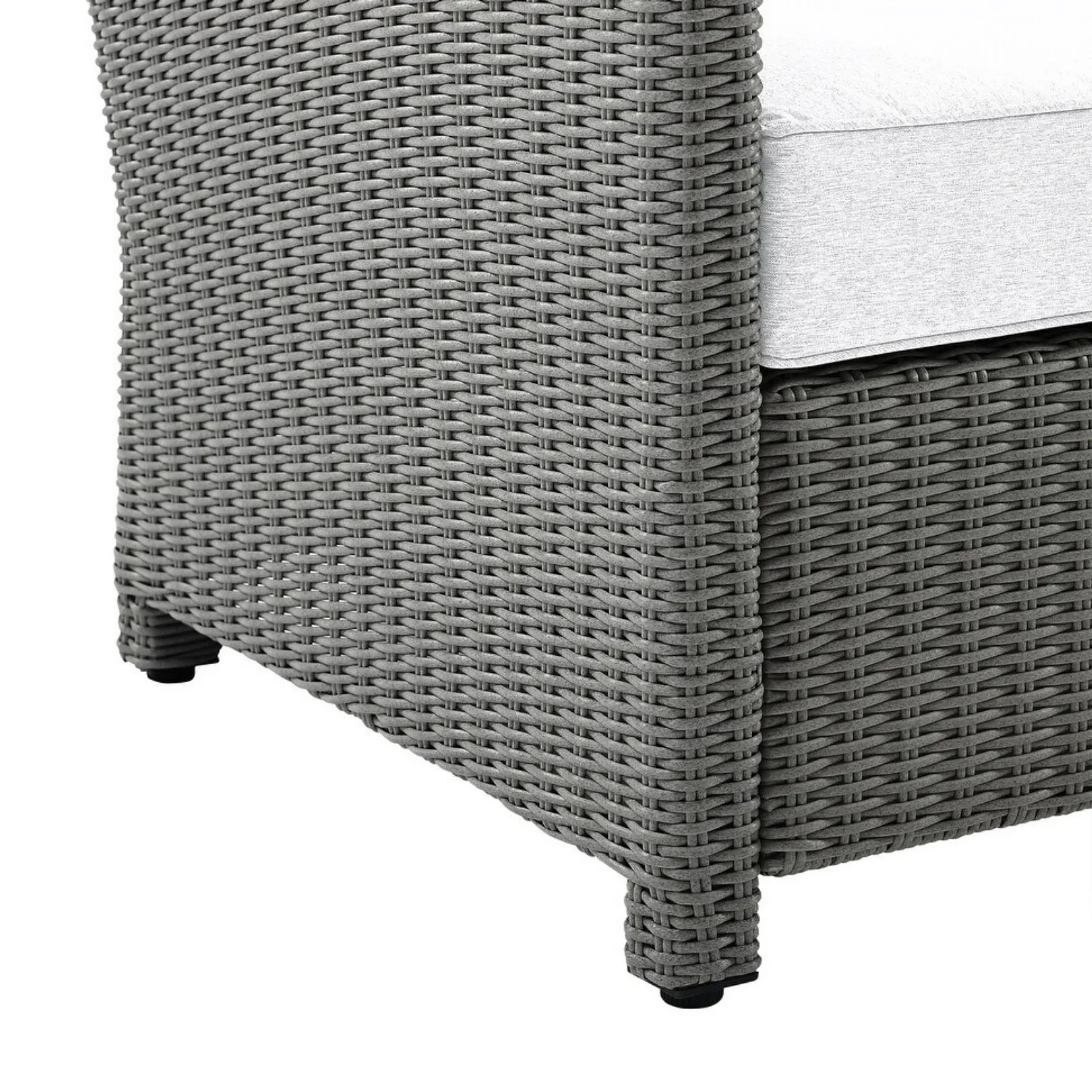 4 Pieces Patio Furniture Set, Outdoor Sectional Sofa - Image 9