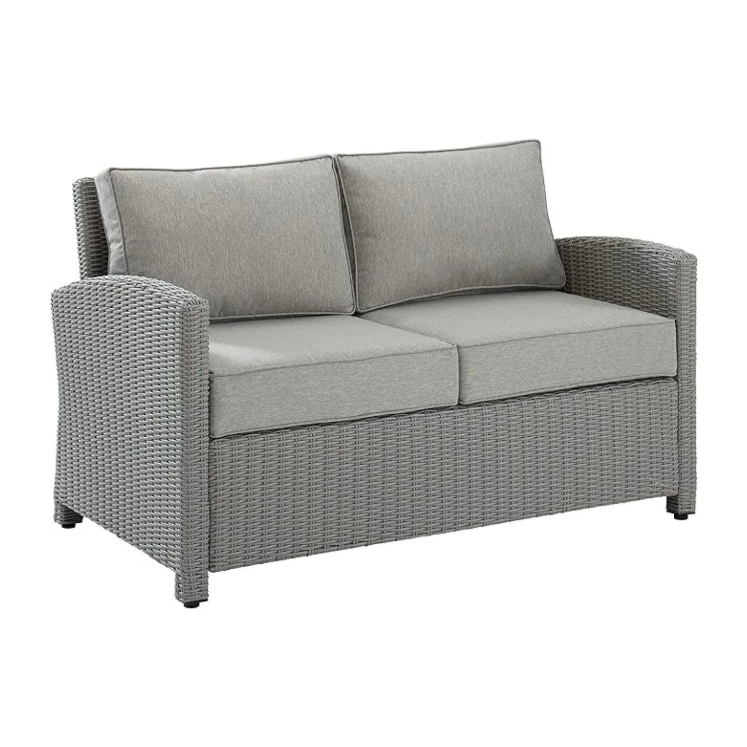 4 Pieces Patio Furniture Set, Outdoor Sectional Sofa - Image 9