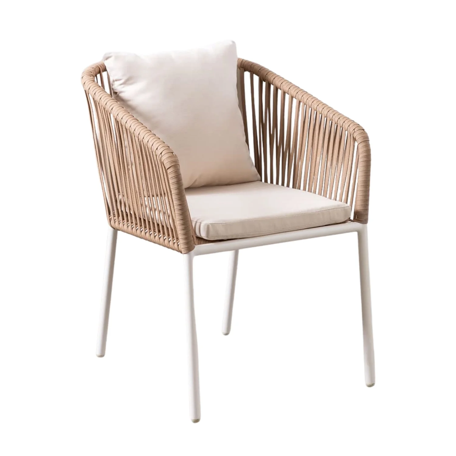 Outdoor Rope 5-Piece Patio Dining Set - Image 8