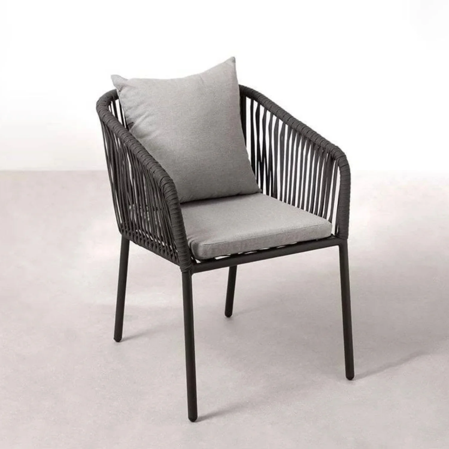 Outdoor Rope 5-Piece Patio Dining Set - Image 9