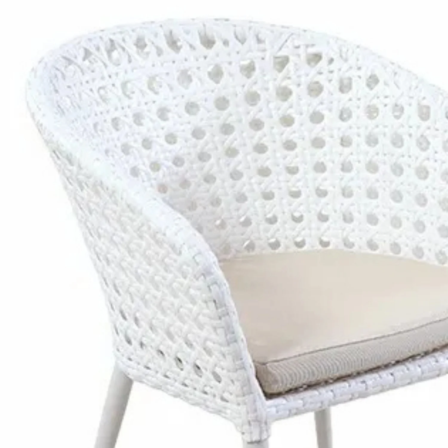5-Piece Outdoor Patio Dining Set With Wicker Chairs & Glass-Top Table - Image 8