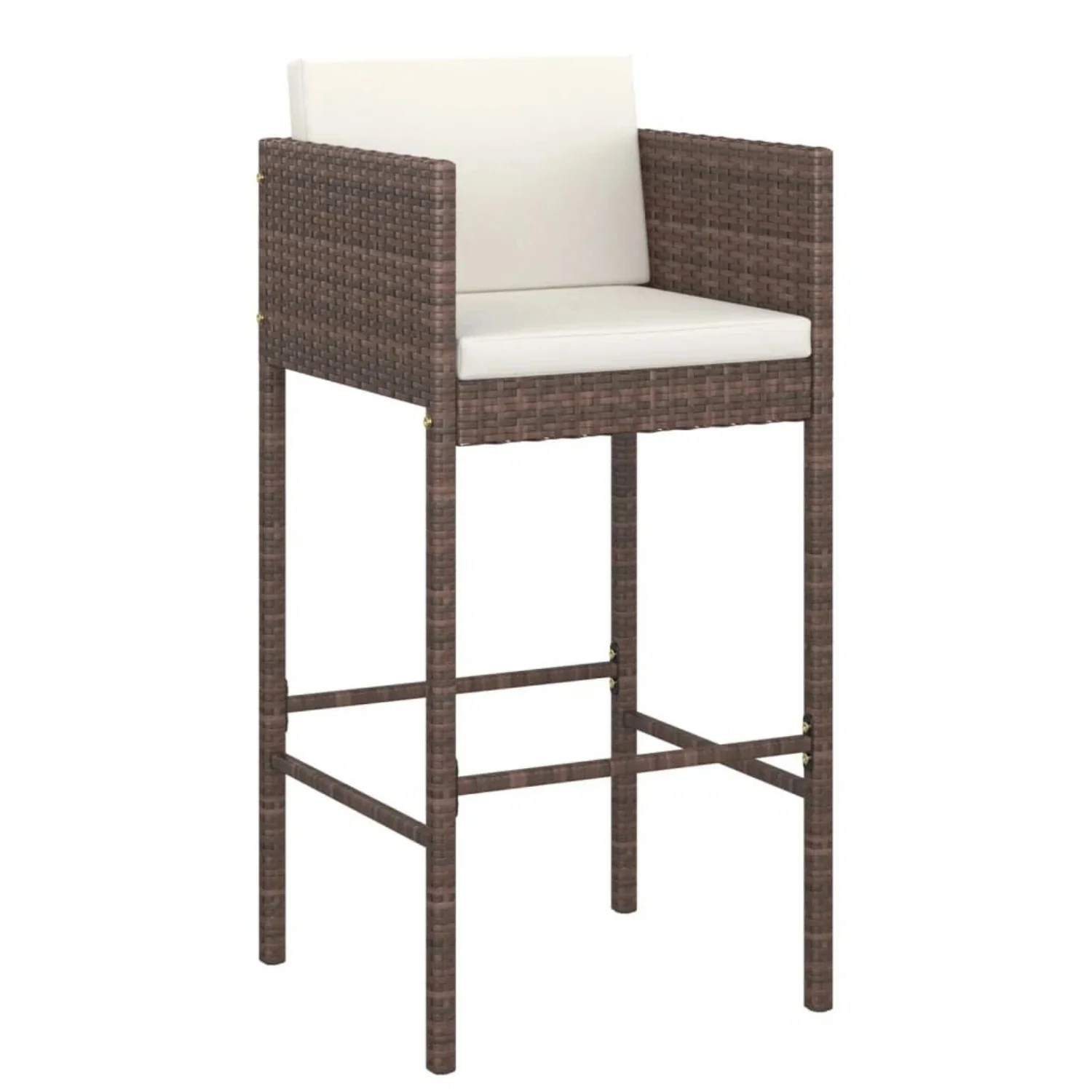 5-Piece Outdoor Rattan Wicker Bar Set - Image 3