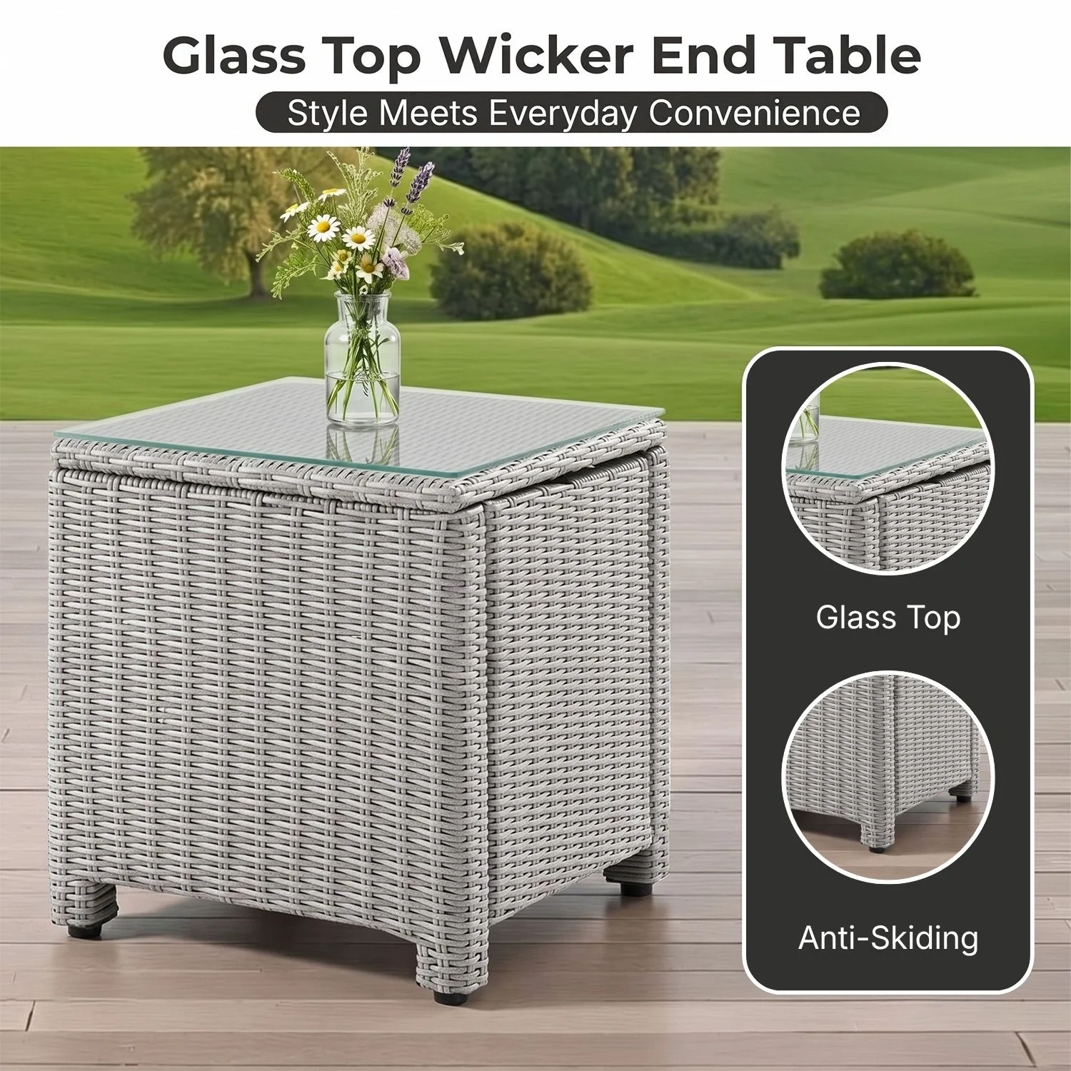 5 Pieces Patio Furniture Set - Image 8