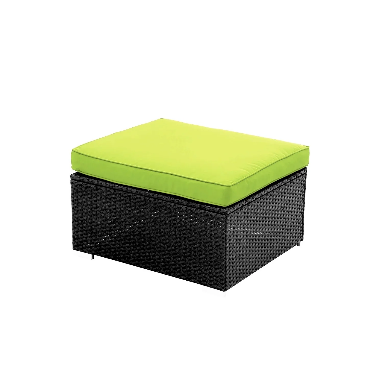 6-Piece Outdoor Conversation Set (Black & Green) - Image 11