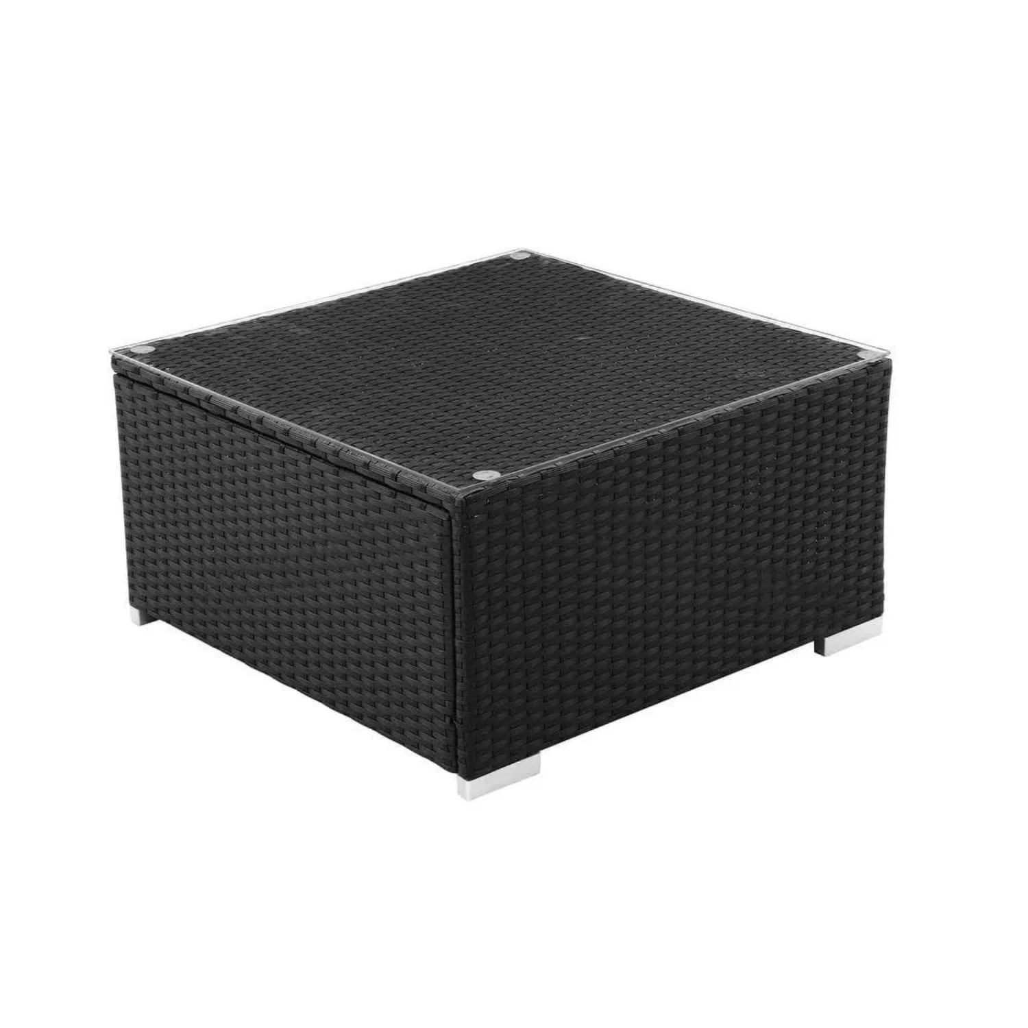 6-Piece Outdoor Conversation Set (Black & Sky-Blue) - Image 13